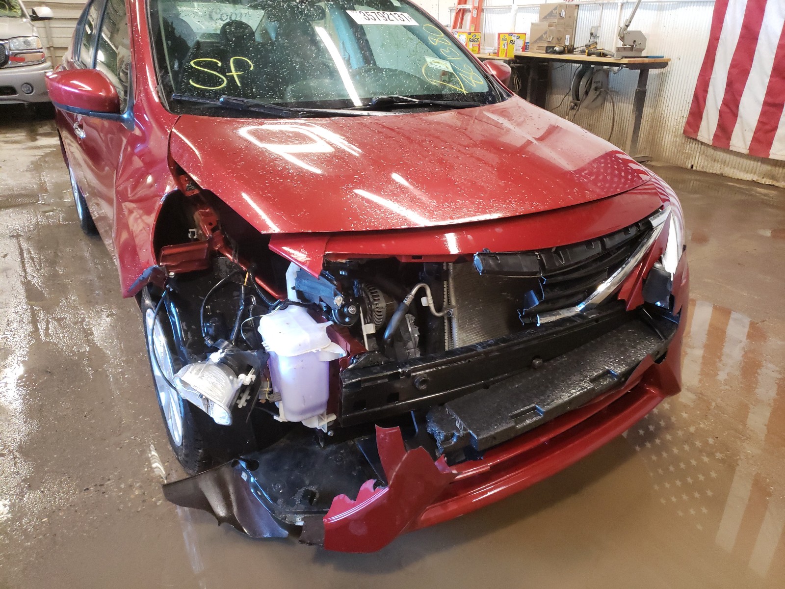 Photo 9 from auction – 2019 NISSAN VERSA S with VIN 3N1CN7AP5KL861380