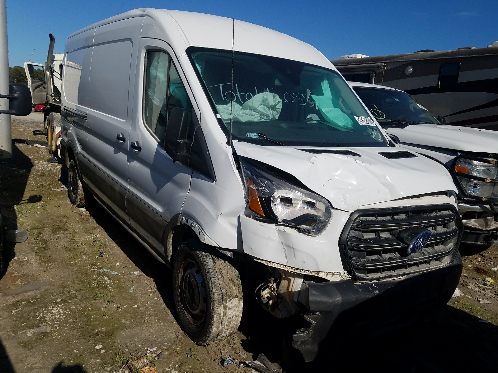 FORD TRANSIT T- 2020 with VIN 1FTBR1C81LKA06825 - Photo from auction