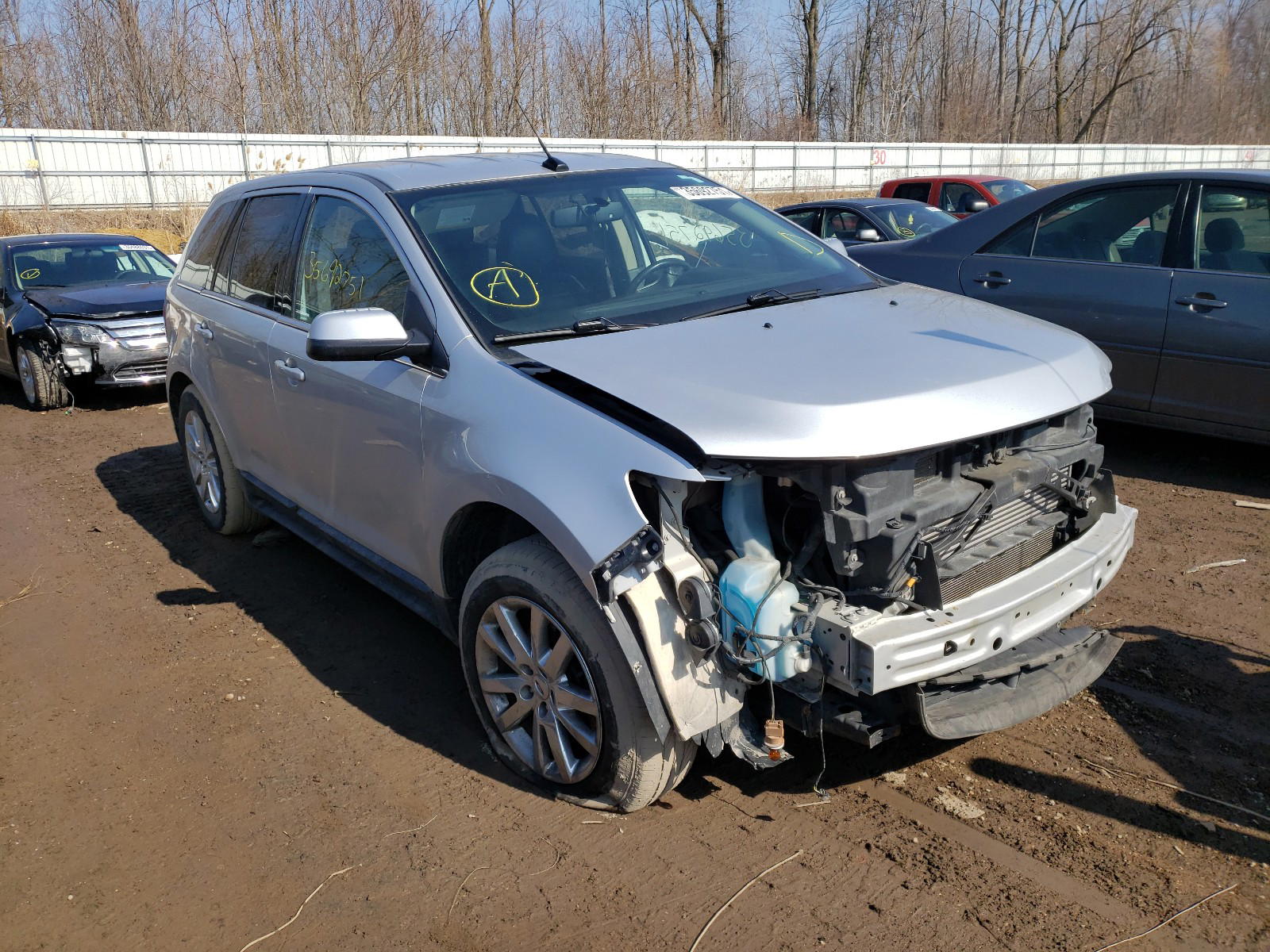 FORD EDGE LIMIT 2013 with VIN 2FMDK3K96DBB54883 - Photo from auction