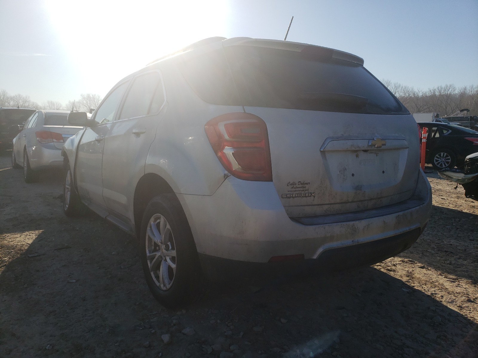Photo 3 from auction – 2017 CHEVROLET EQUINOX LT with VIN 2GNALCEK0H1599836