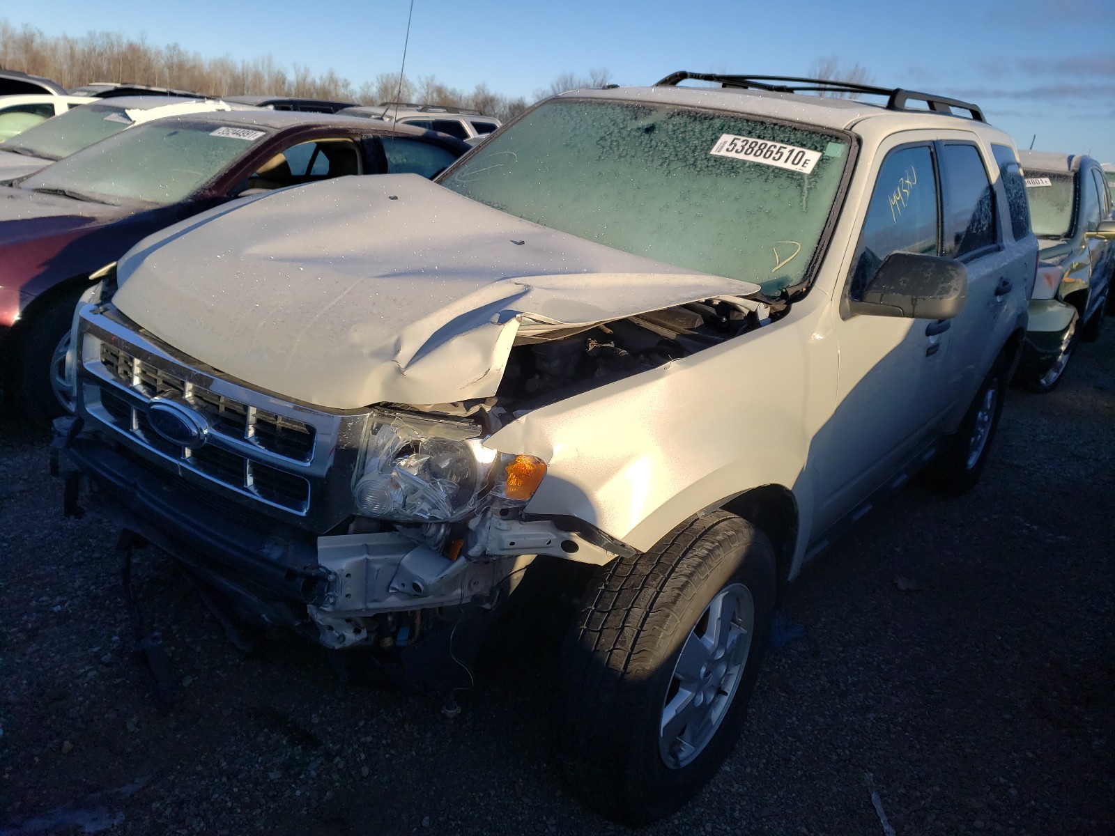 Photo 2 from auction – 2009 FORD ESCAPE XLT with VIN 1FMCU03G29KA64032