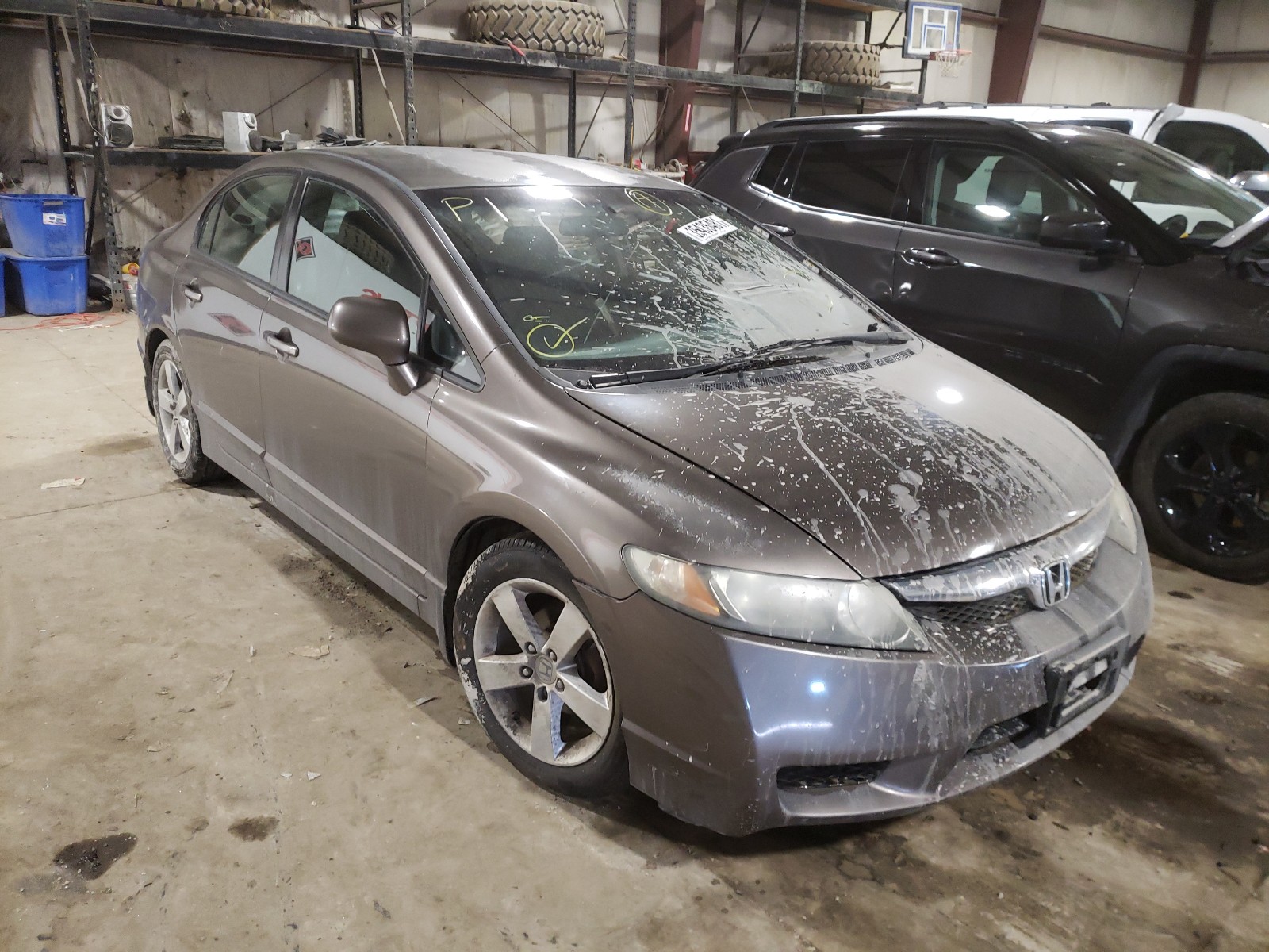 HONDA CIVIC LX-S 2010 with VIN 2HGFA1F60AH554274 - Photo from auction