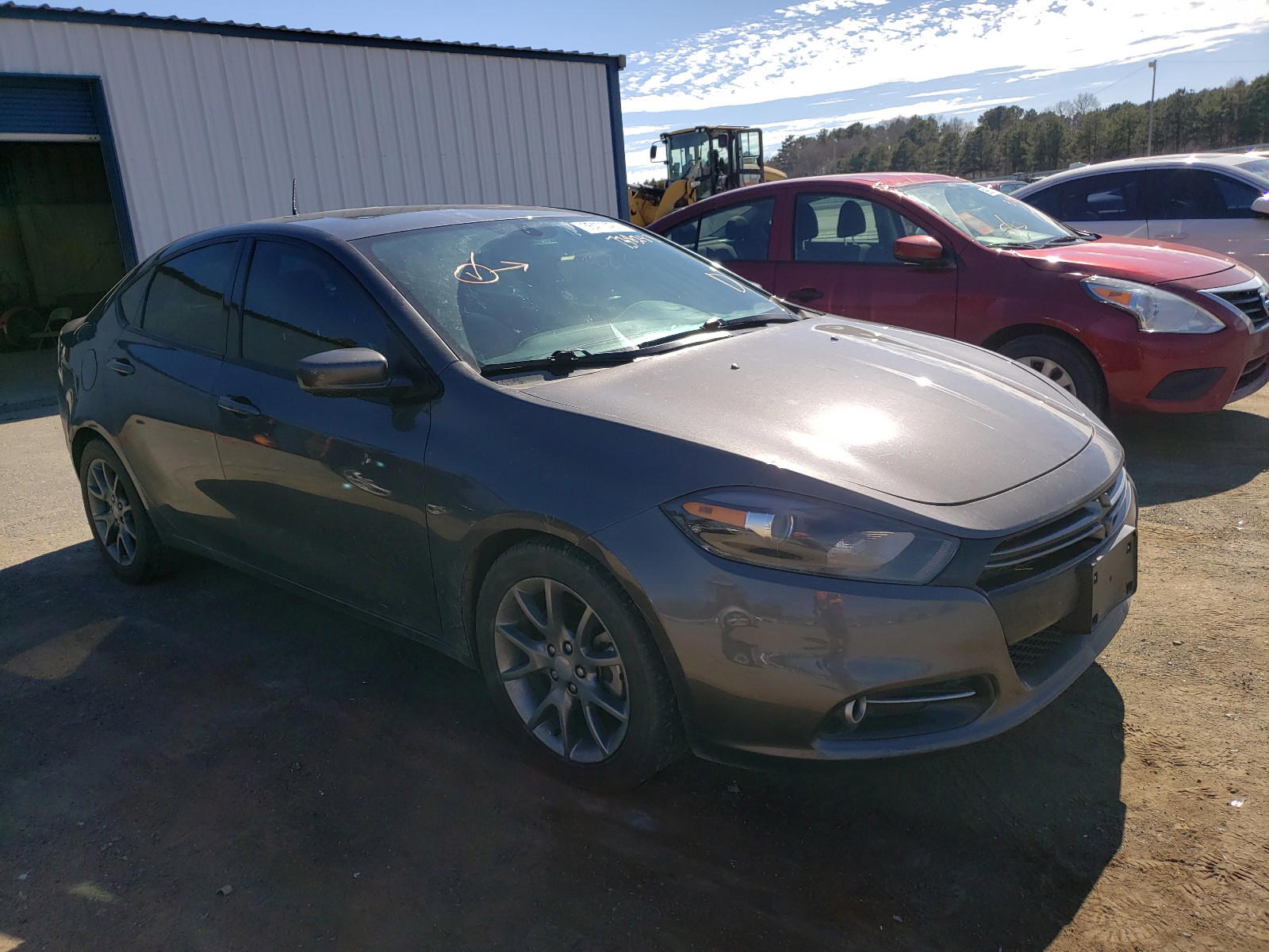 DODGE DART SXT 2014 with VIN 1C3CDFBB8ED738247 - Photo from auction