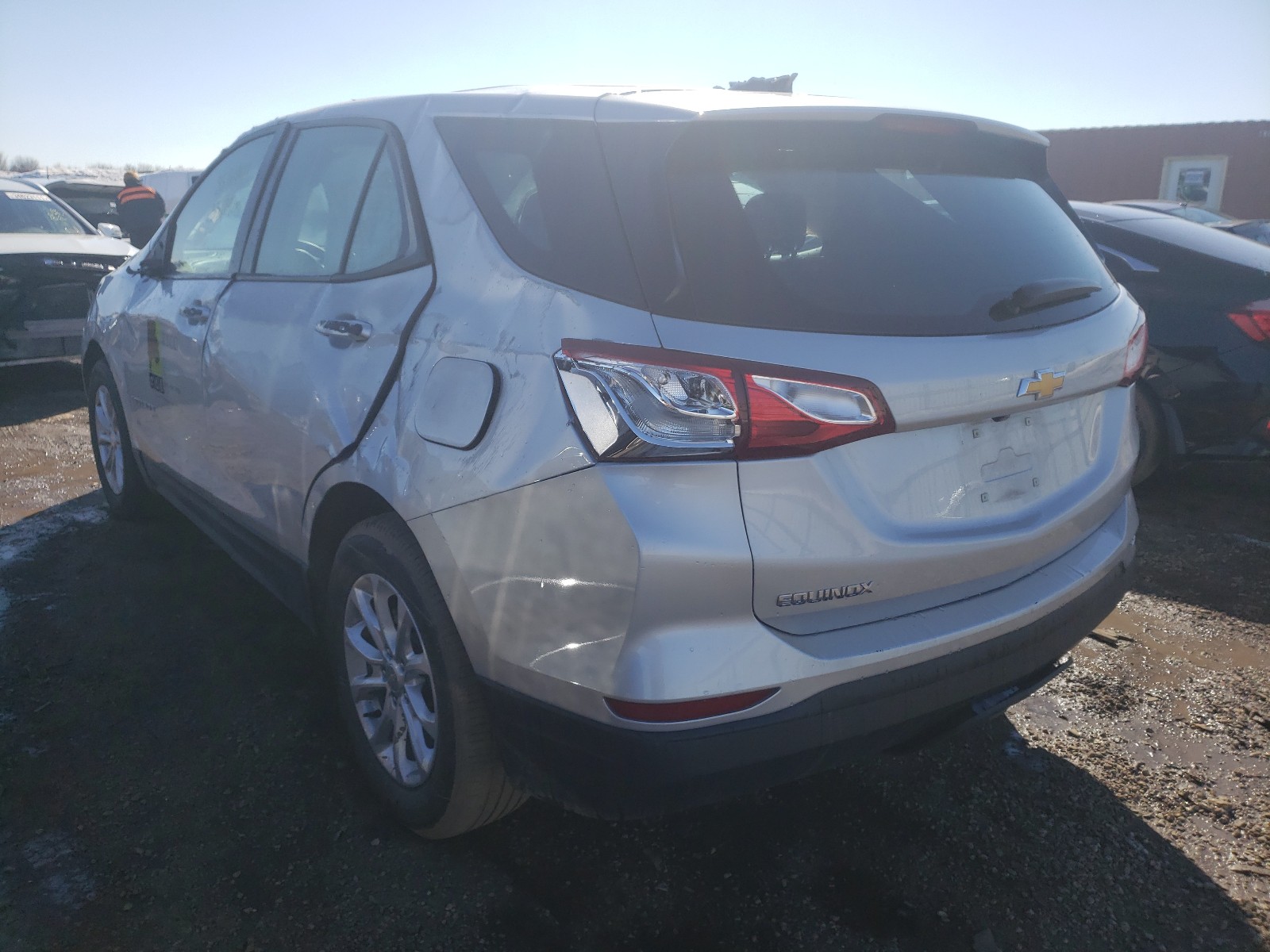 Photo 3 from auction – 2019 CHEVROLET EQUINOX LS with VIN 3GNAXHEV2KS547695