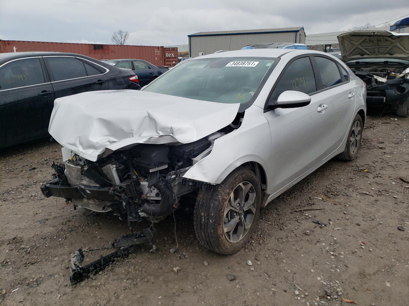 Photo 2 from auction – 2020 KIA FORTE FE with VIN 3KPF24AD9LE213926
