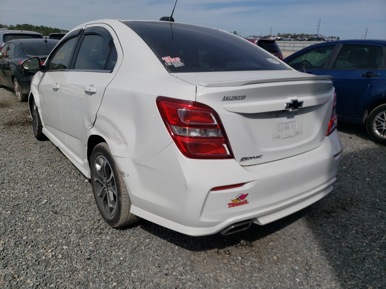 Photo 3 from auction – 2018 CHEVROLET SONIC LT with VIN 1G1JD5SH4J4135297