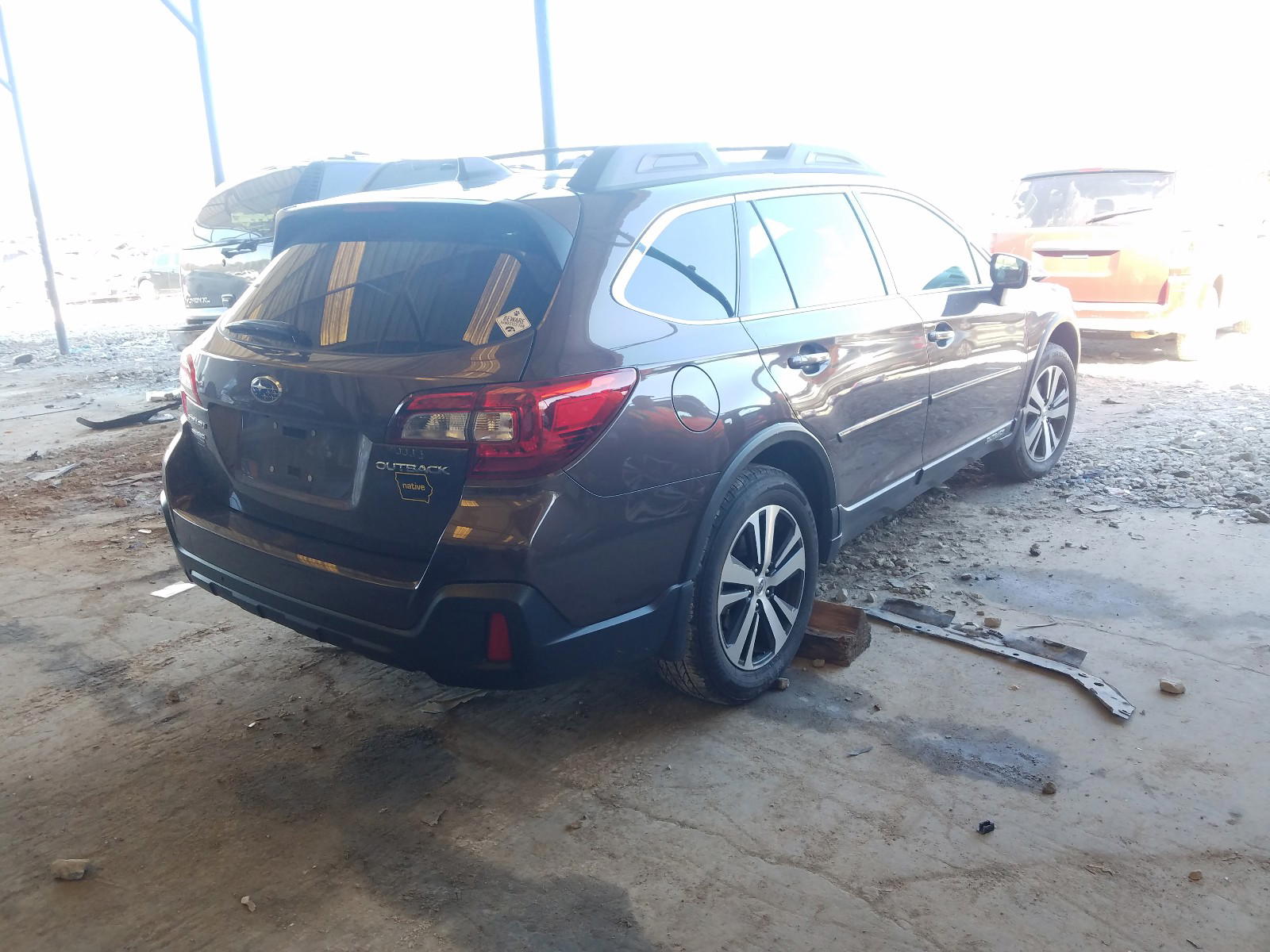 Photo 4 from auction – 2019 SUBARU OUTBACK 2. with VIN 4S4BSANC6K3313577