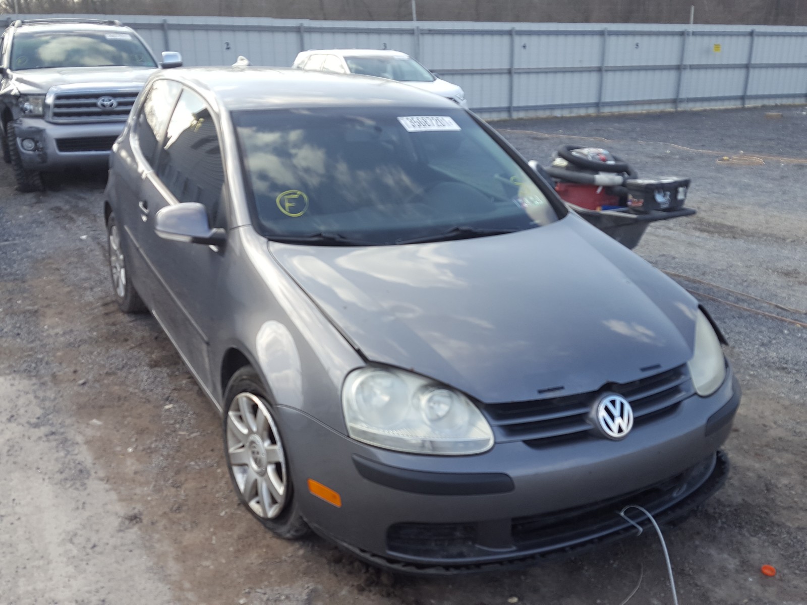 VOLKSWAGEN RABBIT 2007 with VIN WVWAS71K77W278408 - Photo from auction