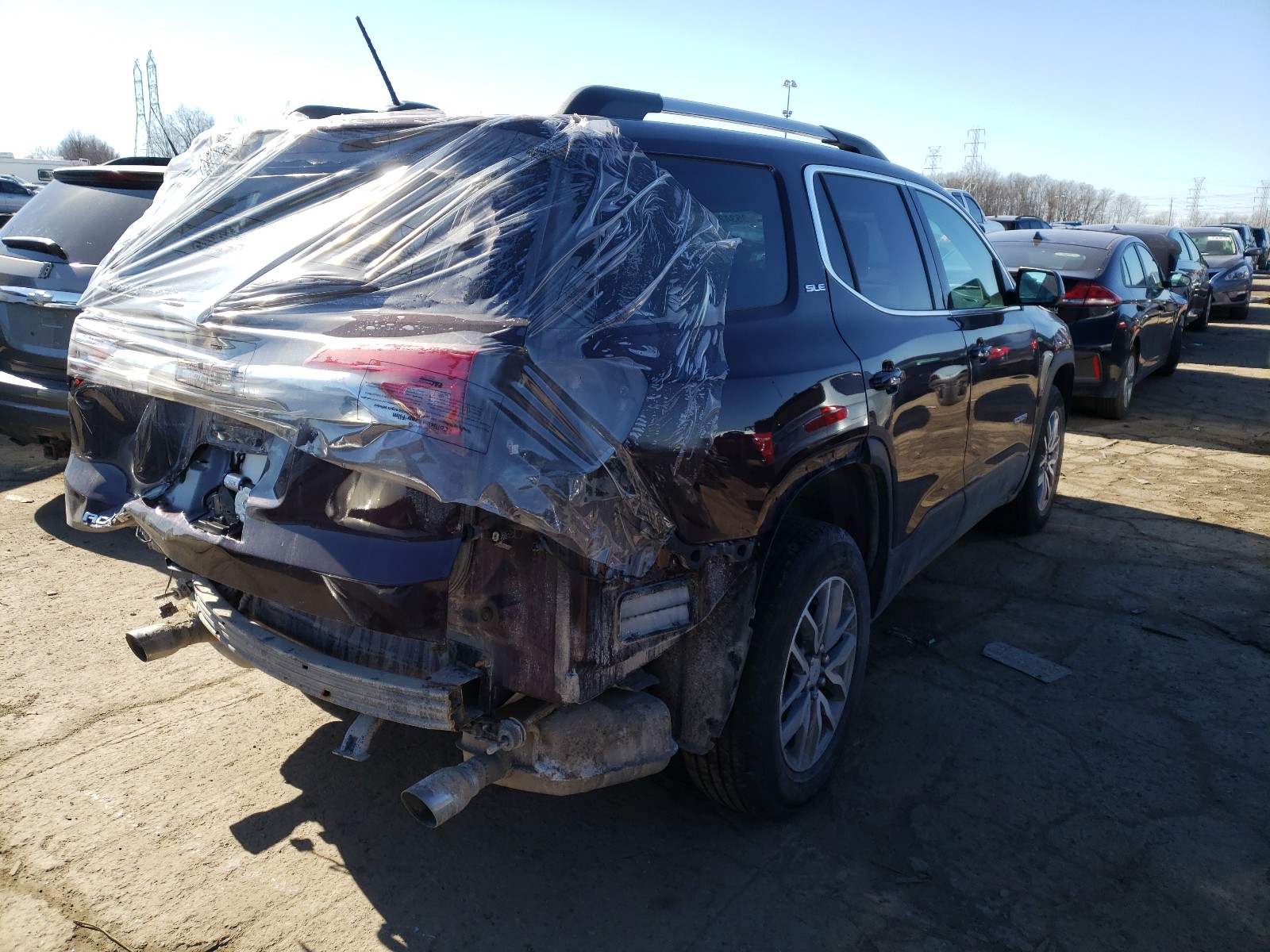 Photo 4 from auction – 2018 GMC ACADIA SLE with VIN 1GKKNLLS8JZ123605