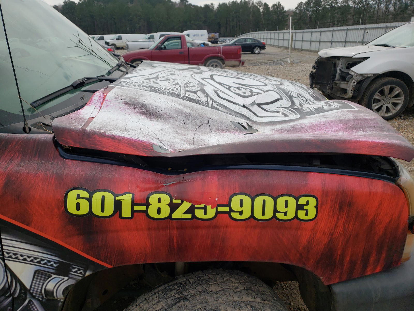 Photo 9 from auction – 2007 CHEVROLET SILVERADO with VIN 1GCHK23D27F120865