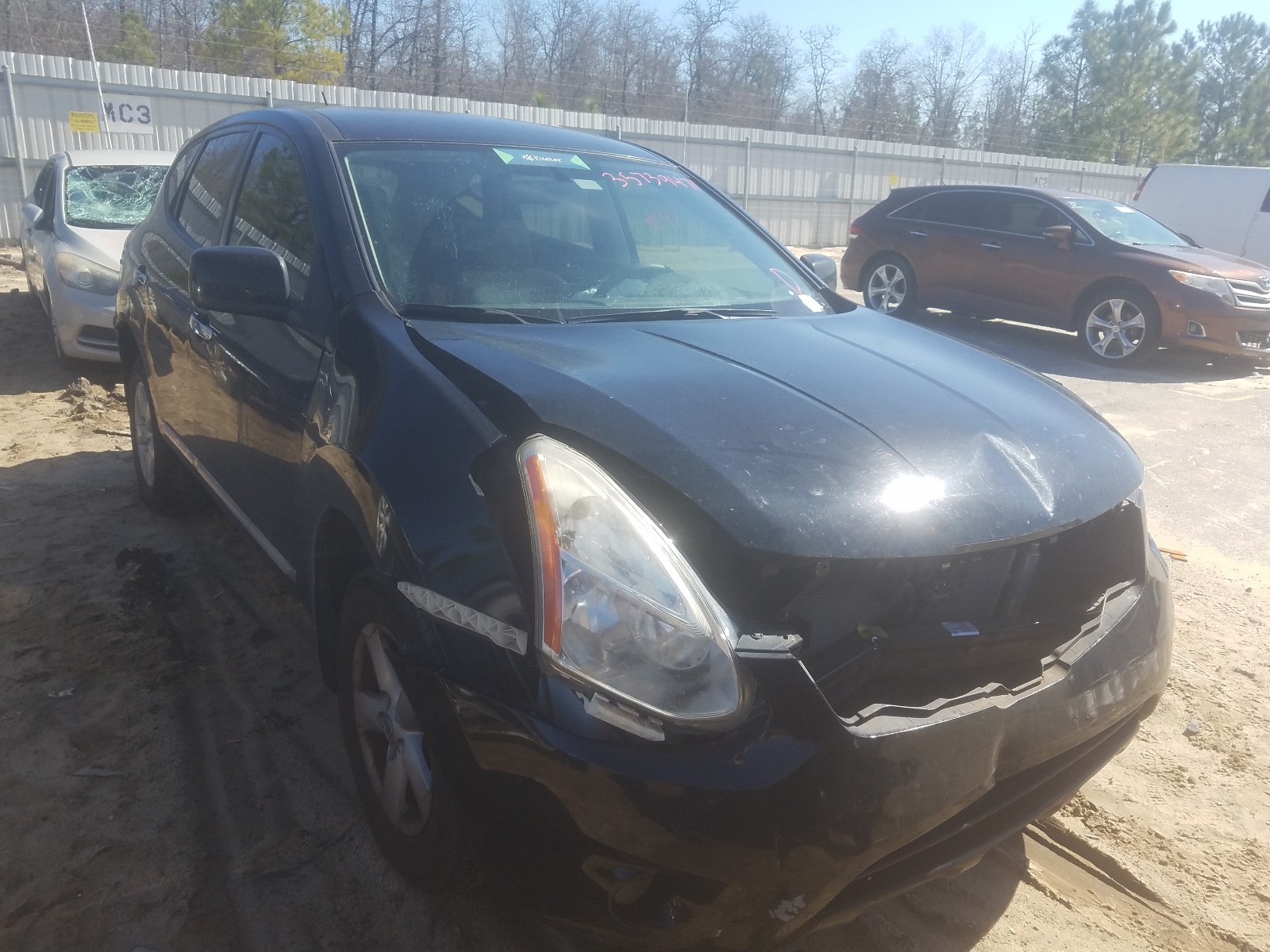 Photo 1 from auction – 2013 NISSAN ROGUE S with VIN JN8AS5MT5DW551273