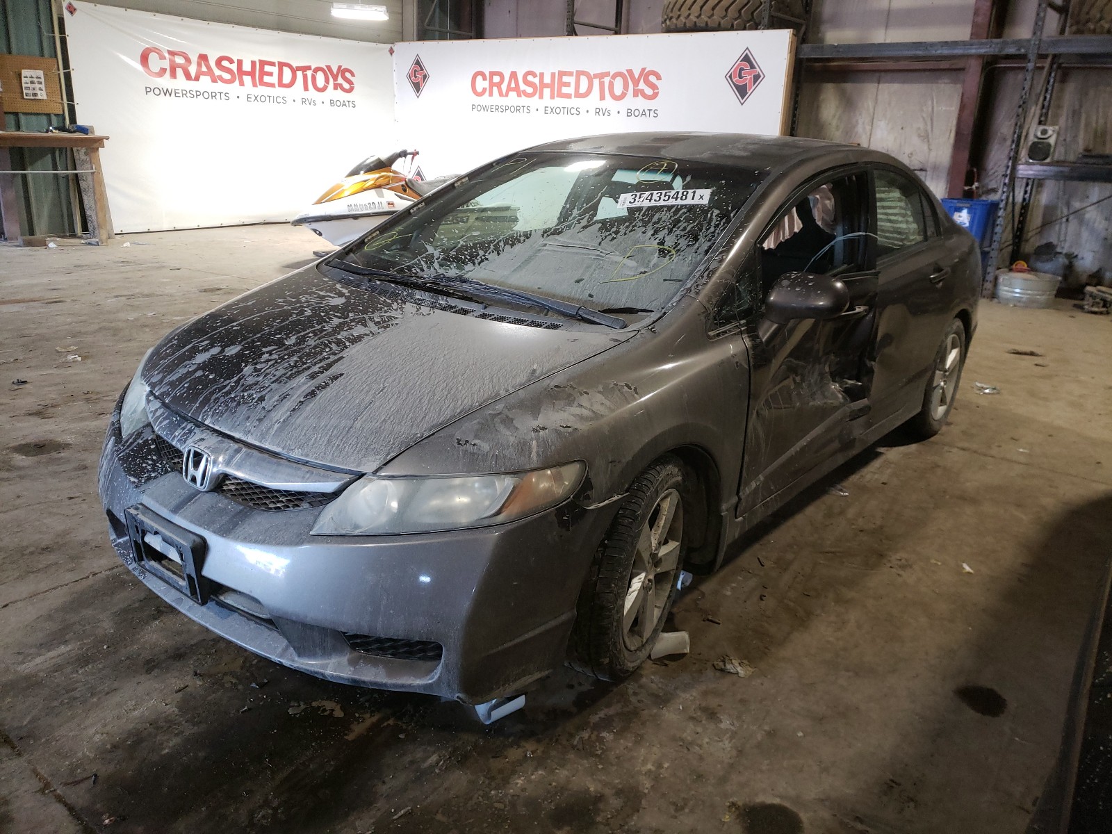 Photo 2 from auction – 2010 HONDA CIVIC LX-S with VIN 2HGFA1F60AH554274