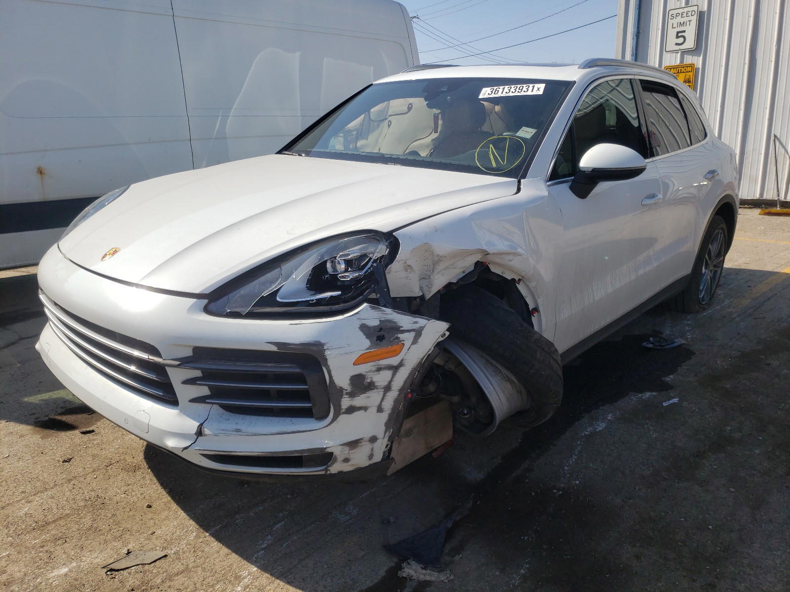 Photo 2 from auction – 2019 PORSCHE CAYENNE with VIN WP1AA2AY5KDA16948