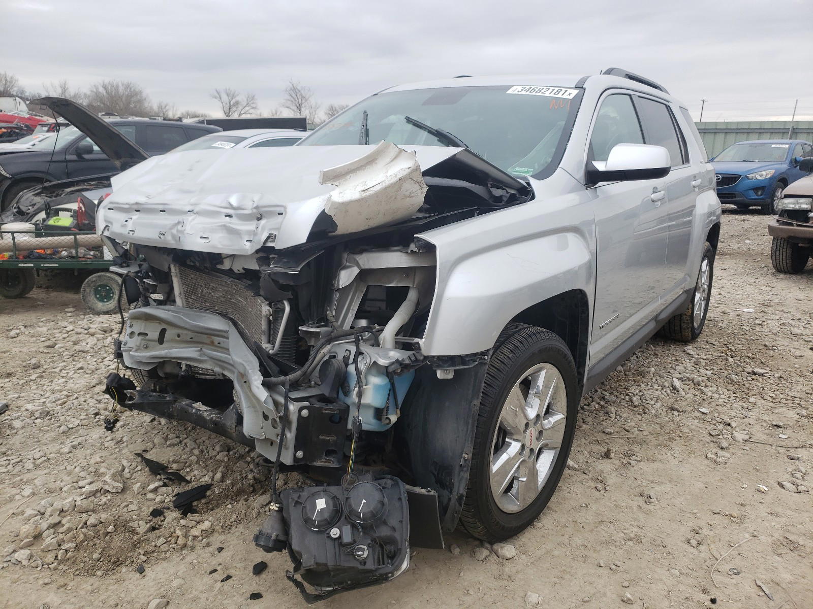 Photo 2 from auction – 2014 GMC TERRAIN SL with VIN 2GKALSEK9E6155179