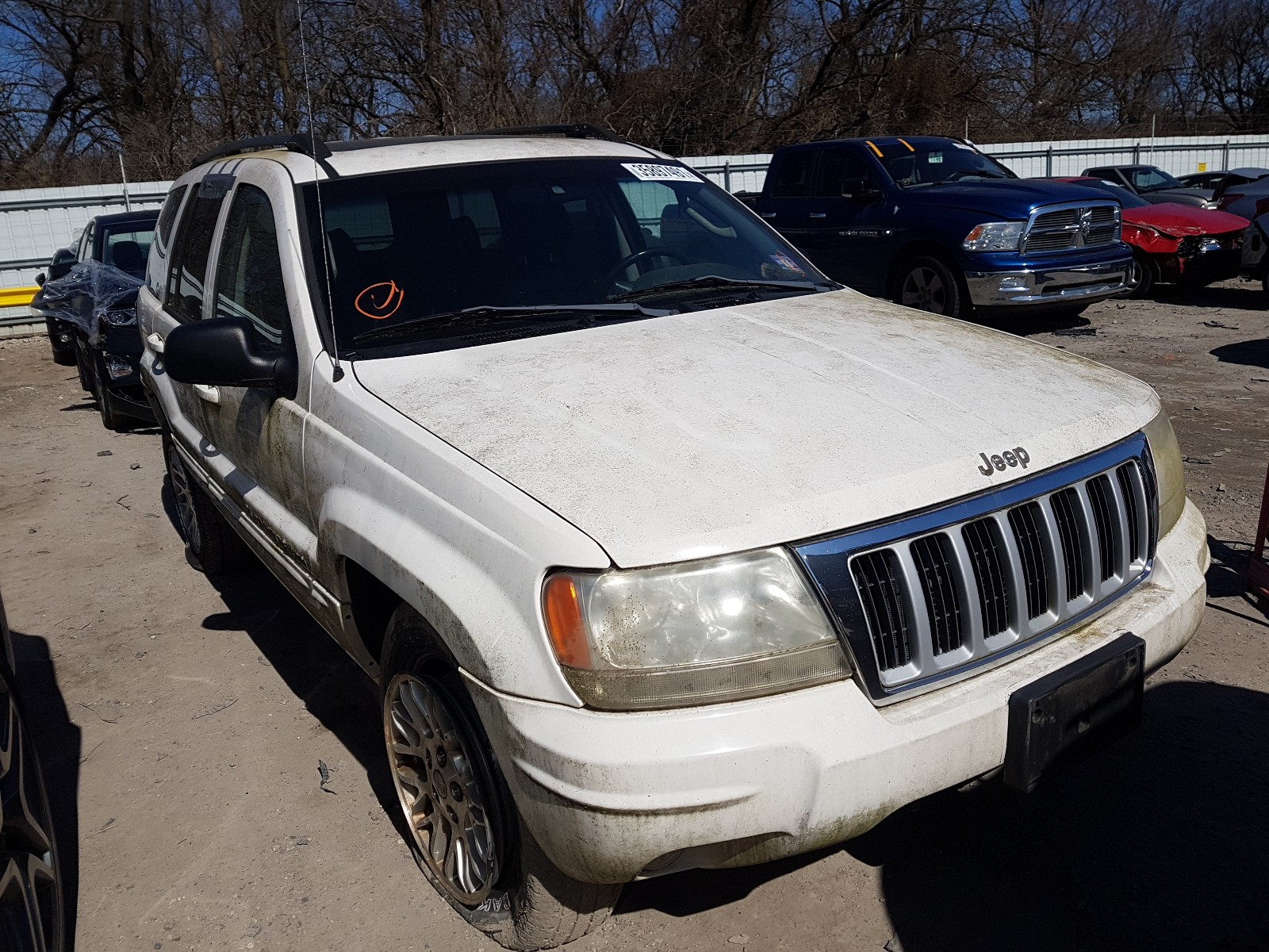 Photo 1 from auction – 2004 JEEP GRAND CHER with VIN 1J8GW58N14C103192