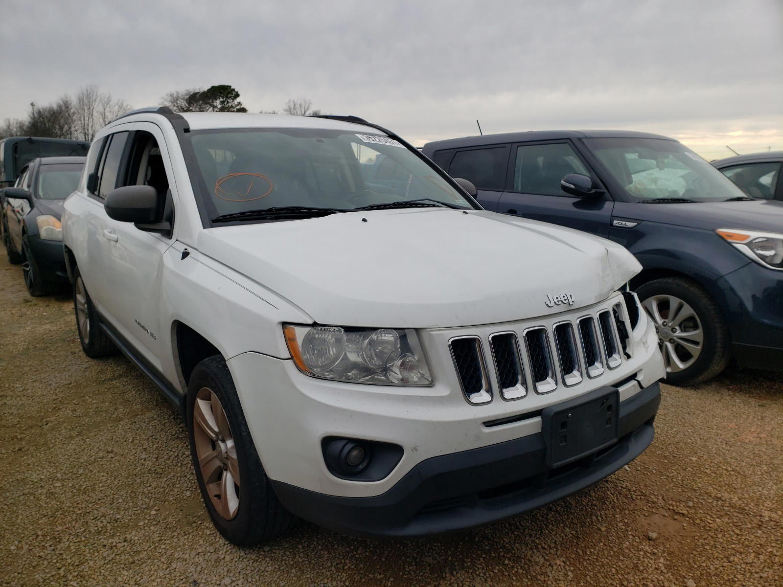JEEP COMPASS LA 2013 with VIN 1C4NJDEB4DD222205 - Photo from auction