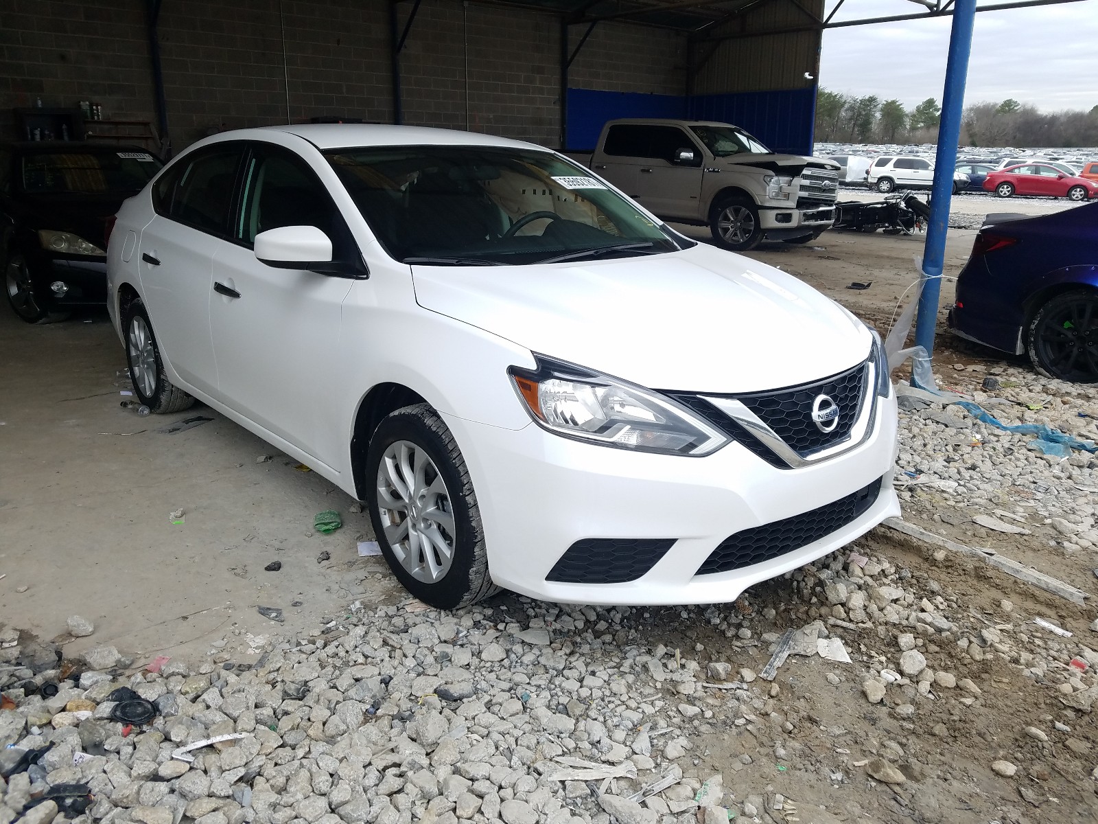 Photo 1 from auction – 2019 NISSAN SENTRA with VIN 3N1AB7AP0KY371870
