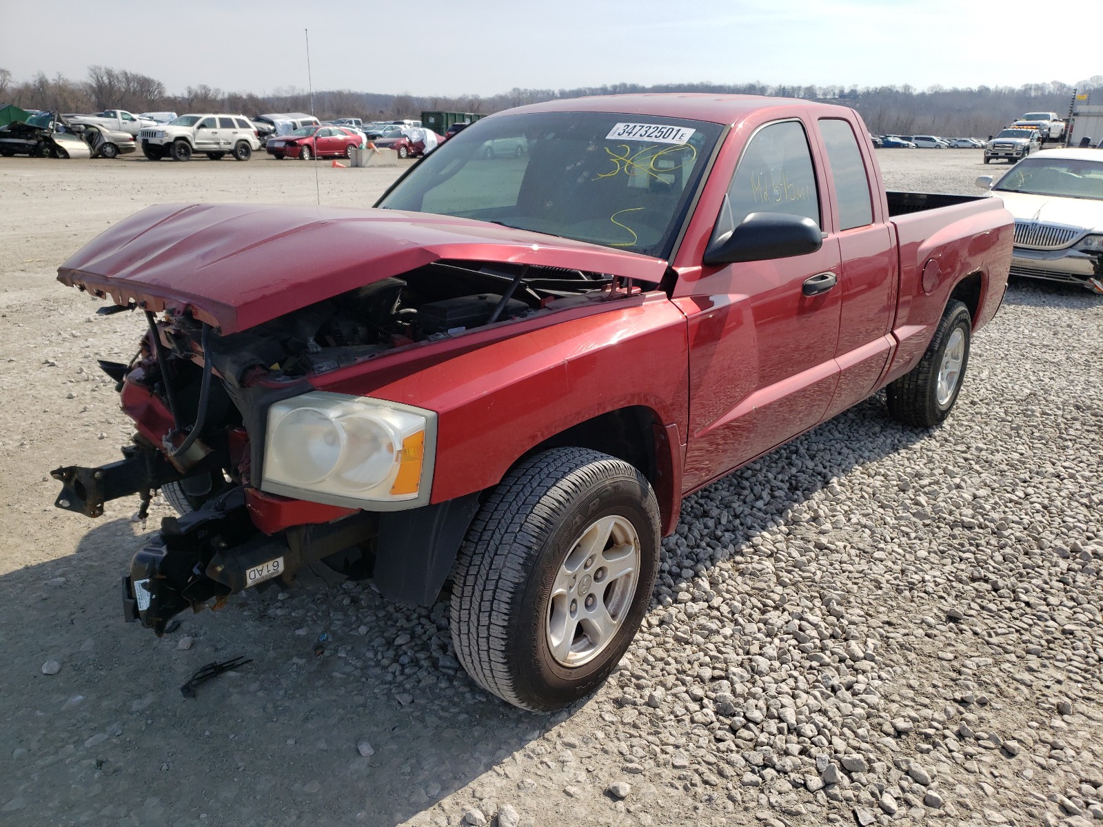 Photo 2 from auction – 2006 DODGE DAKOTA SLT with VIN 1D7HE42K76S544377