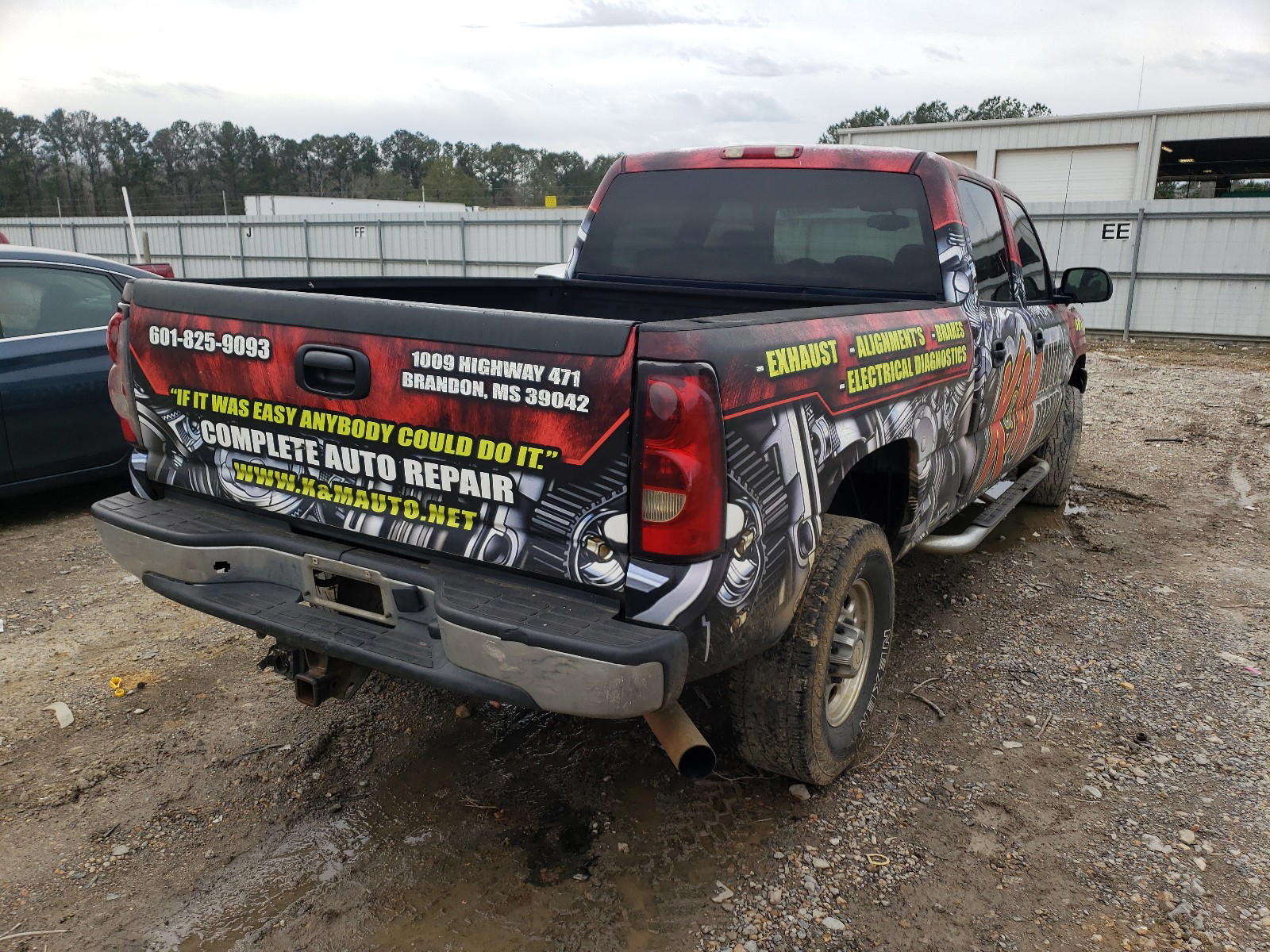 Photo 4 from auction – 2007 CHEVROLET SILVERADO with VIN 1GCHK23D27F120865
