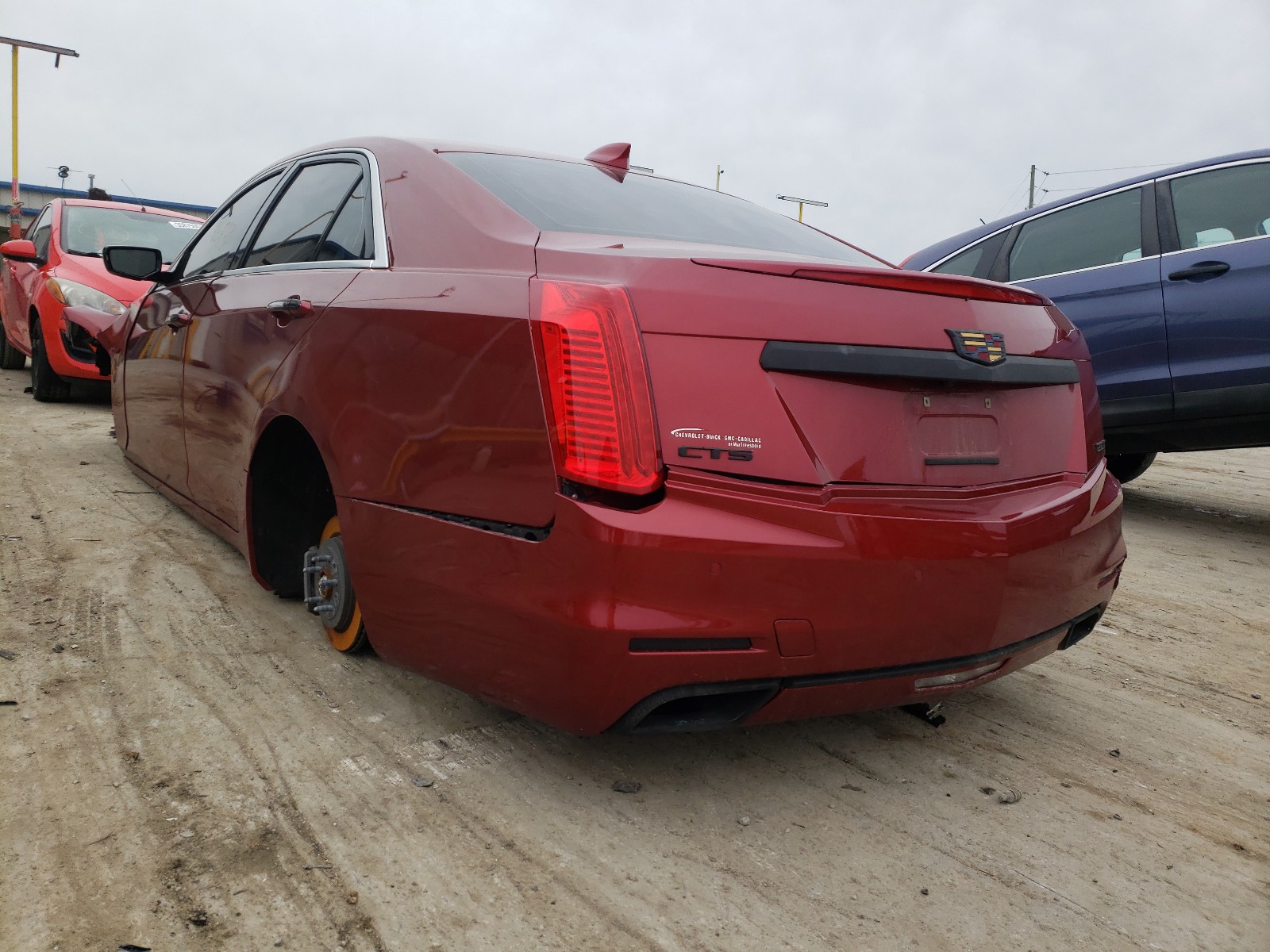 Photo 3 from auction – 2015 CADILLAC CTS PERFOR with VIN 1G6AS5SX8F0111736