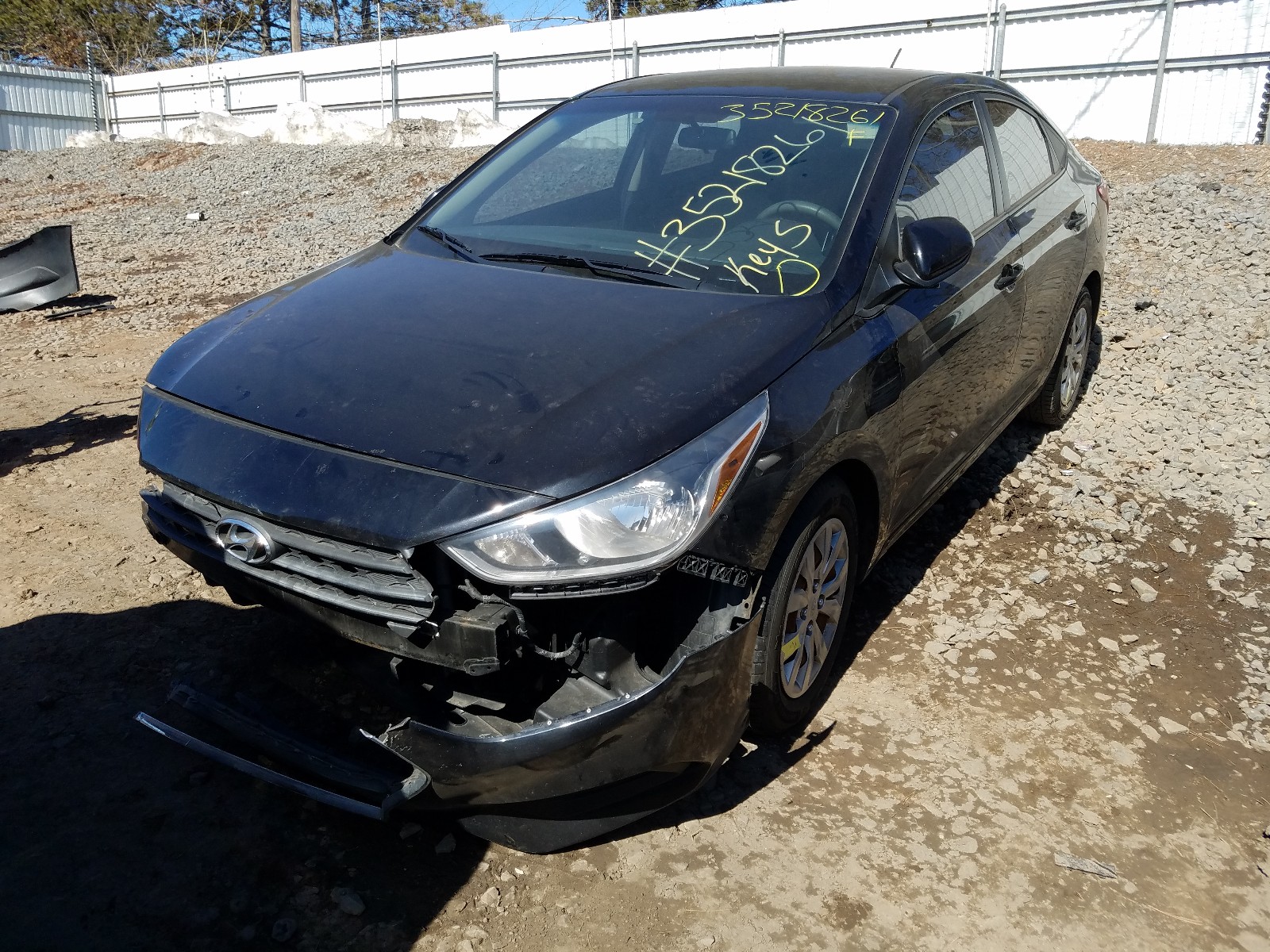 Photo 2 from auction – 2018 HYUNDAI ACCENT SE with VIN 3KPC24A35JE013035