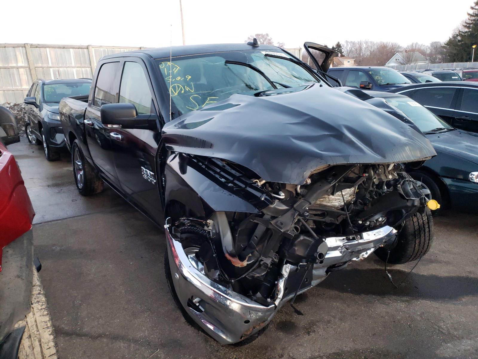 RAM 1500 SLT 2017 with VIN 3C6RR7LT4HG594067 - Photo from auction