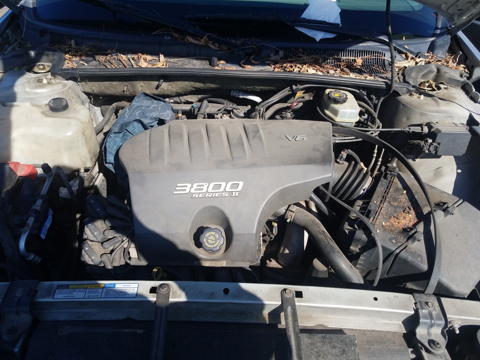 Photo 7 from auction – 2001 BUICK LESABRE CU with VIN 1G4HP54K61U203407
