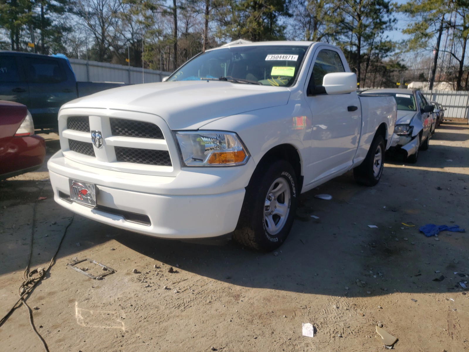 Photo 2 from auction – 2012 DODGE RAM 1500 S with VIN 3C6JD6AP0CG237196