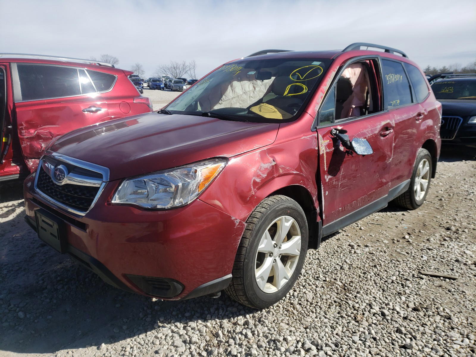 Photo 2 from auction – 2015 SUBARU FORESTER with VIN JF2SJADC4FH830881