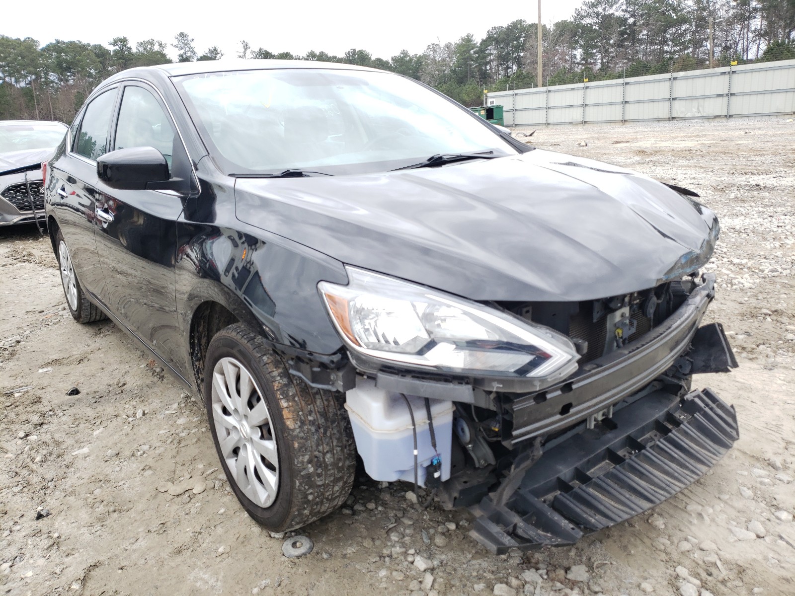 NISSAN SENTRA S 2018 with VIN 3N1AB7AP1JY239666 - Photo from auction