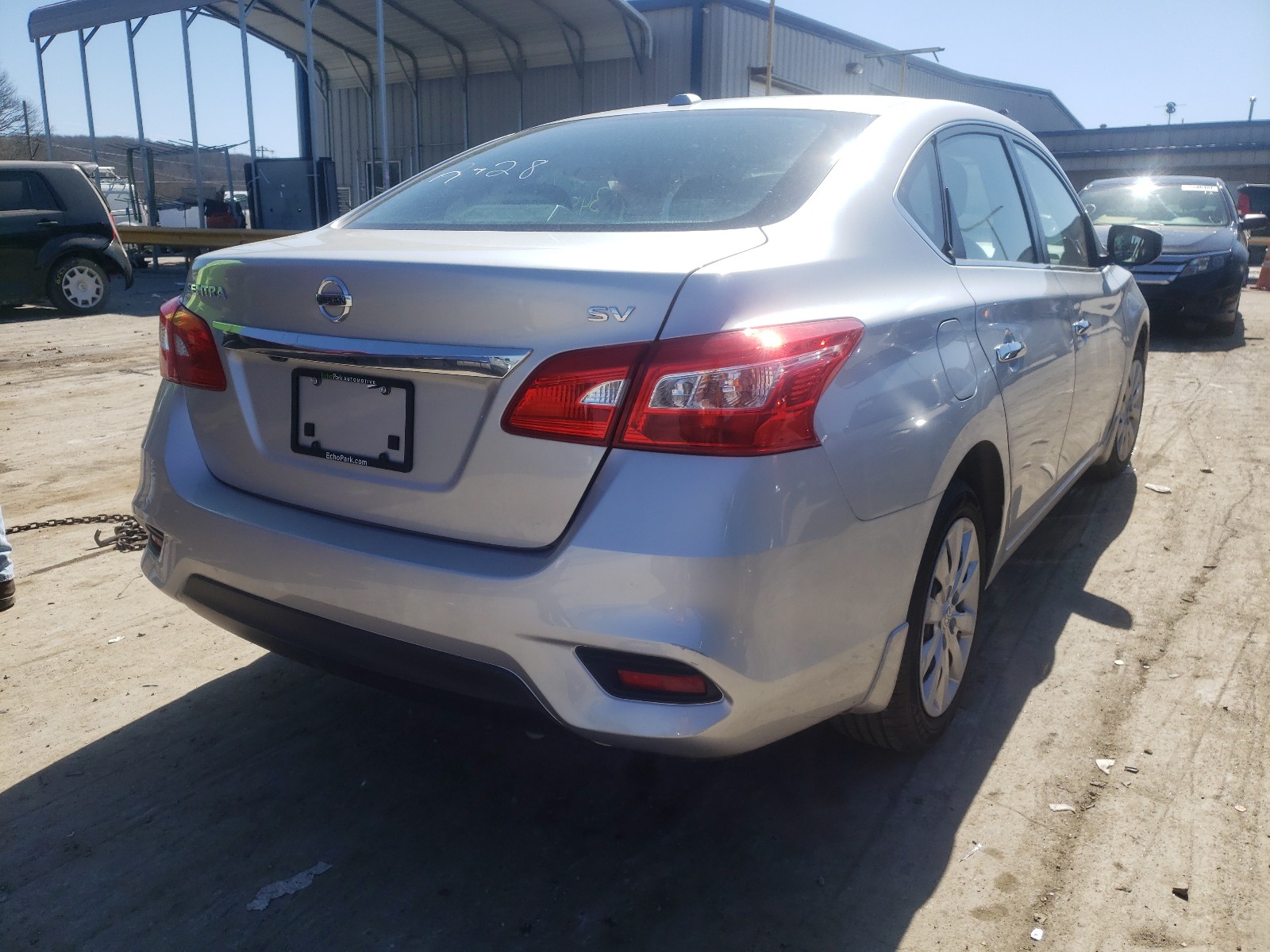 Photo 4 from auction – 2017 NISSAN SENTRA S with VIN 3N1AB7AP8HY337779