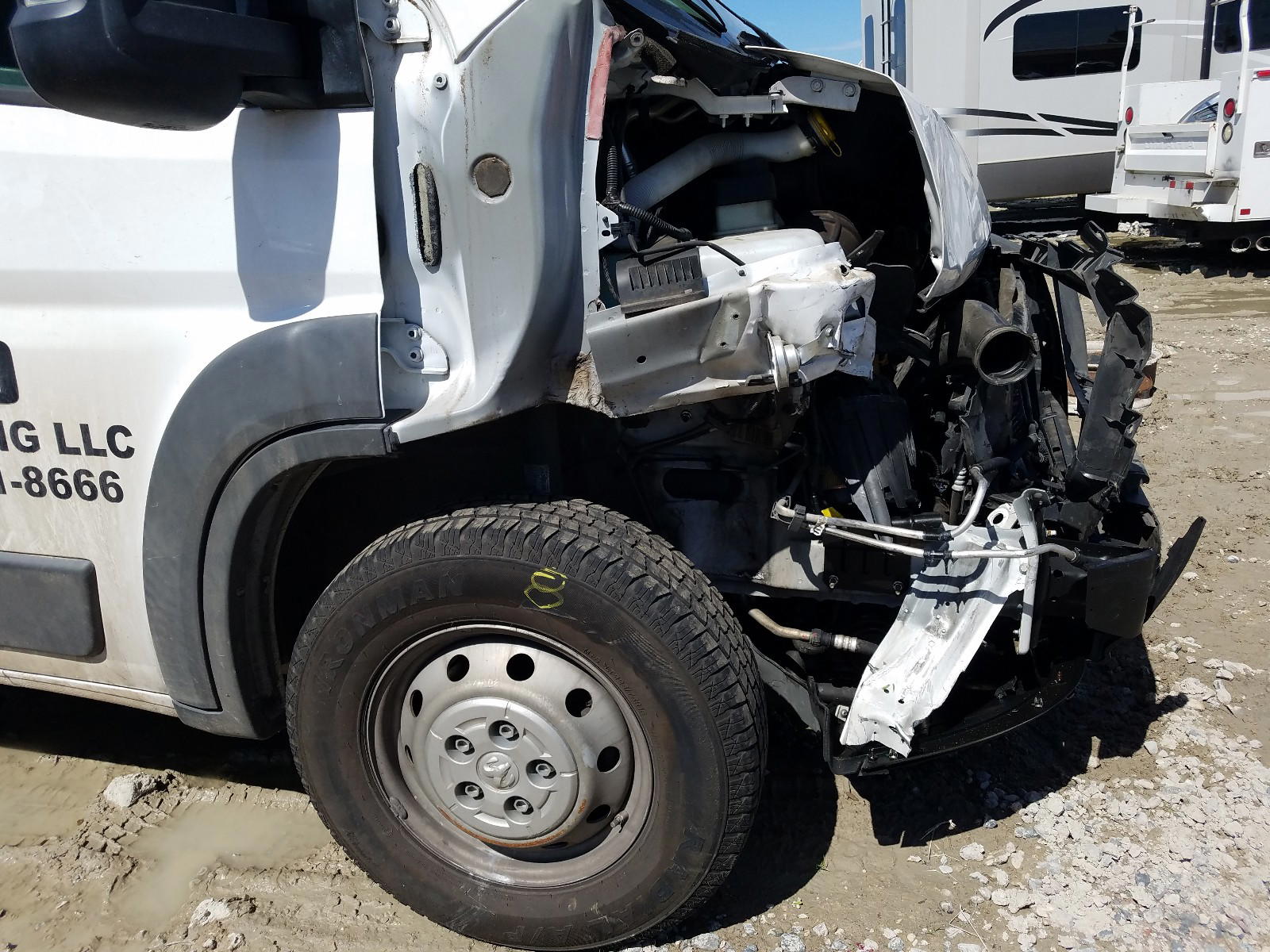 Photo 9 from auction – 2017 RAM PROMASTER with VIN 3C6TRVAG1HE534601
