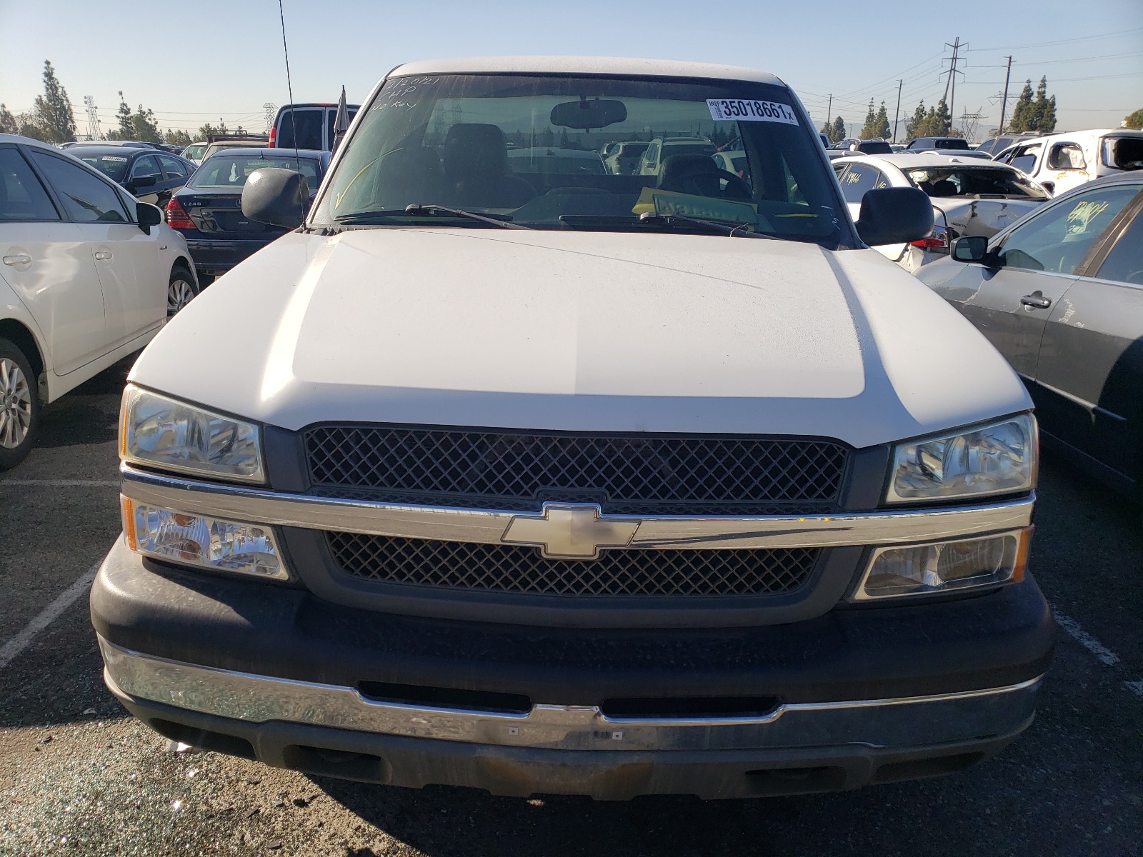 Photo 9 from auction – 2005 CHEVROLET SILVERADO with VIN 1GCEC14X75Z203643