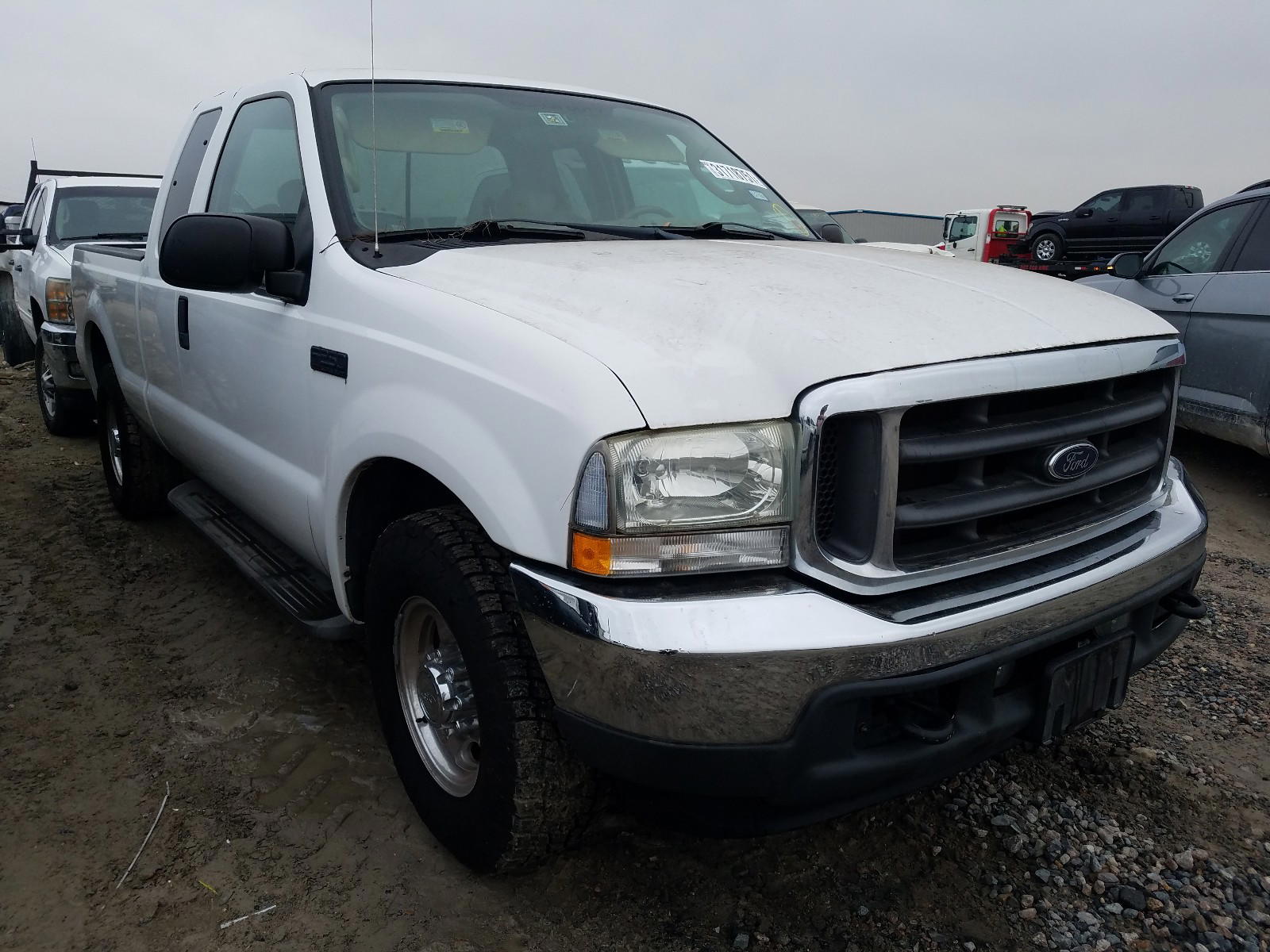 FORD F250 SUPER 2004 with VIN 1FTNX20L14EA53550 - Photo from auction