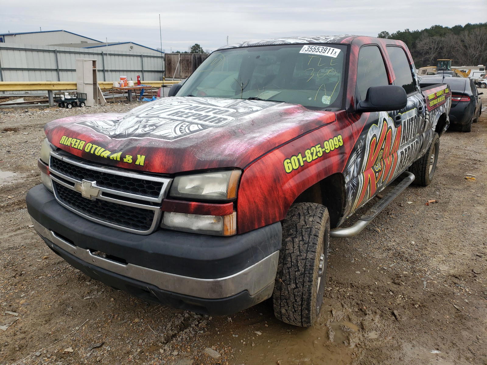 Photo 2 from auction – 2007 CHEVROLET SILVERADO with VIN 1GCHK23D27F120865