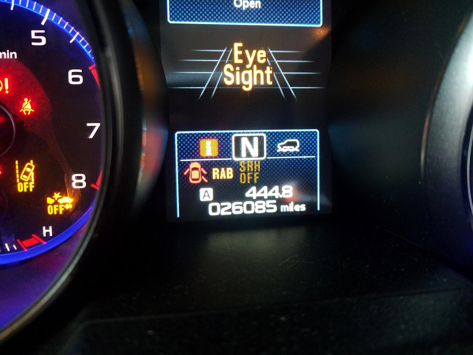 Photo 8 from auction – 2019 SUBARU OUTBACK 2. with VIN 4S4BSANC6K3313577