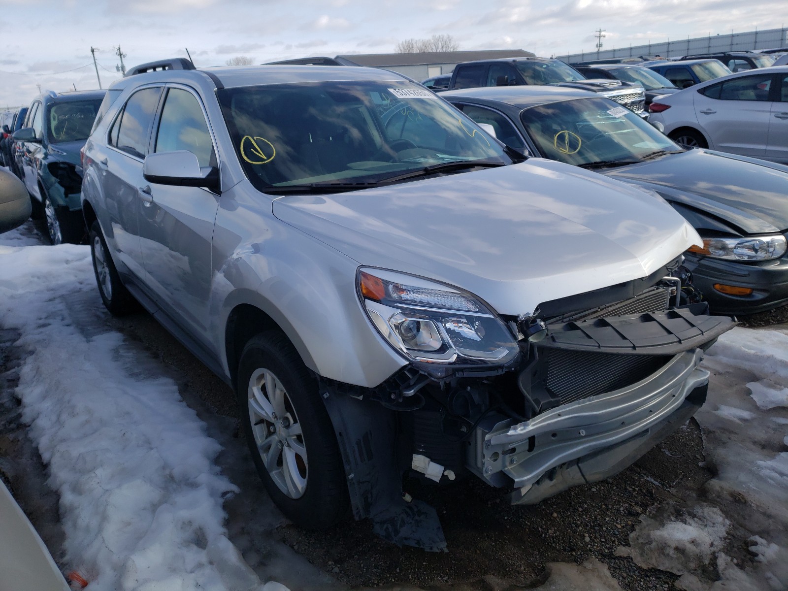 Photo 1 from auction – 2017 CHEVROLET EQUINOX LT with VIN 2GNALCEK1H6288726