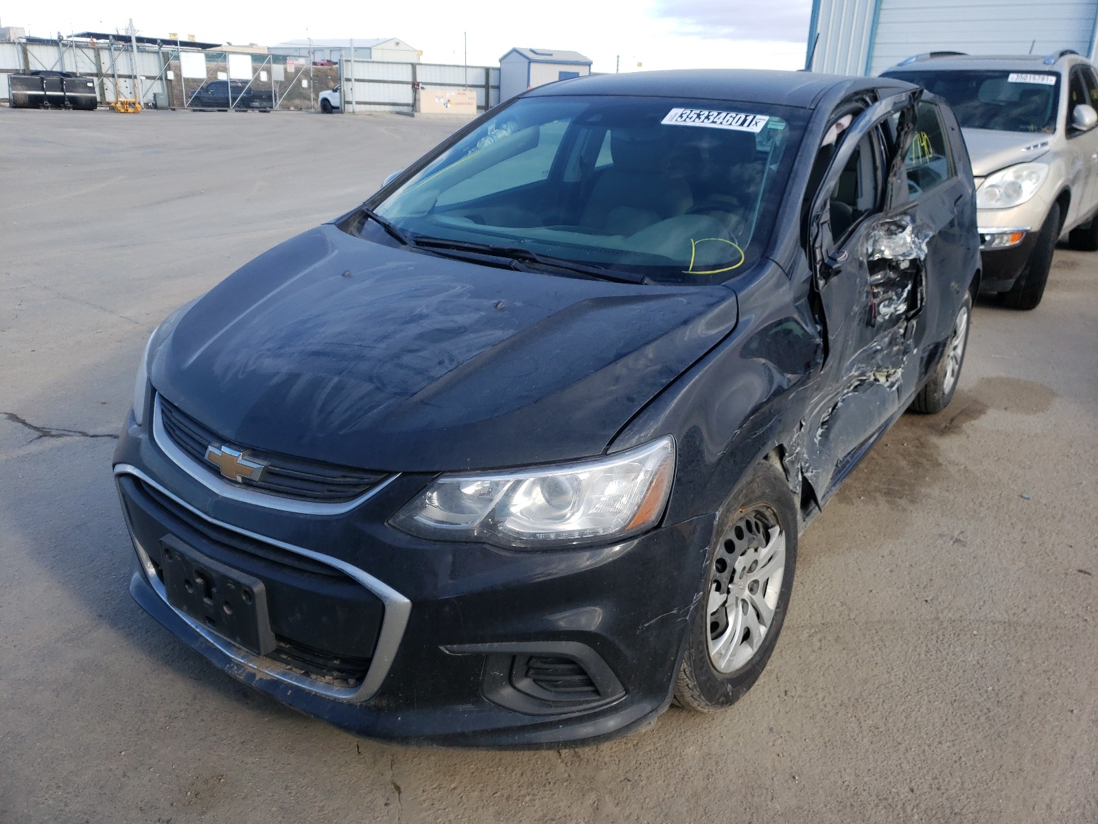Photo 2 from auction – 2020 CHEVROLET SONIC with VIN 1G1JG6SB3L4131852