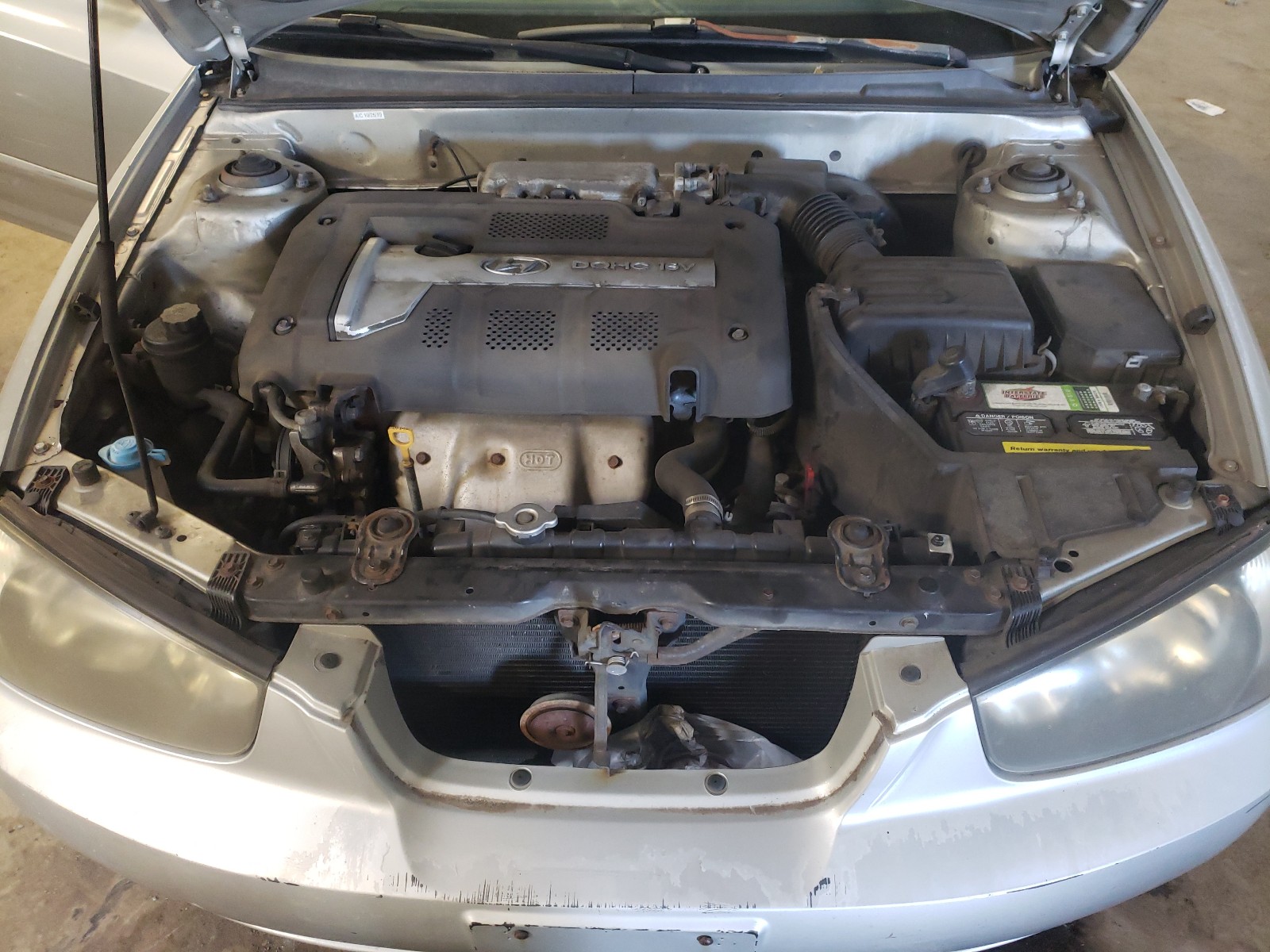 Photo 7 from auction – 2003 HYUNDAI ELANTRA with VIN KMHDN45D23U501597