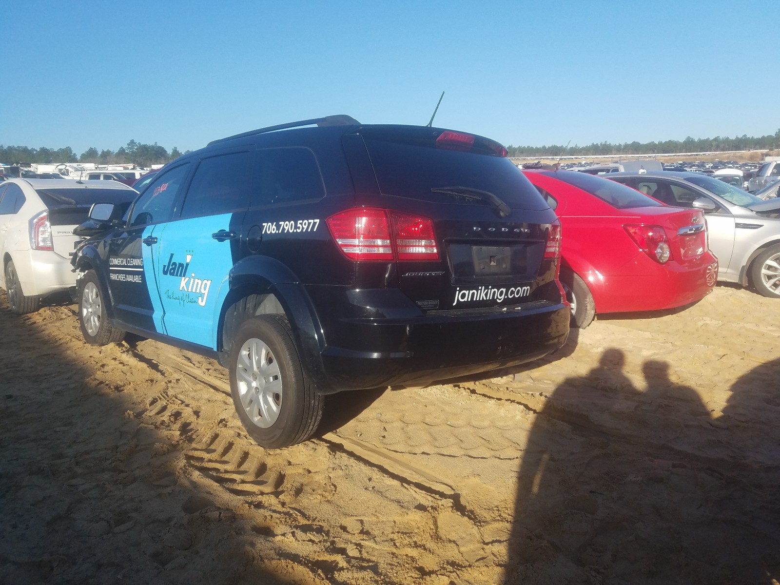 Photo 3 from auction – 2016 DODGE JOURNEY SE with VIN 3C4PDCAB2GT235534