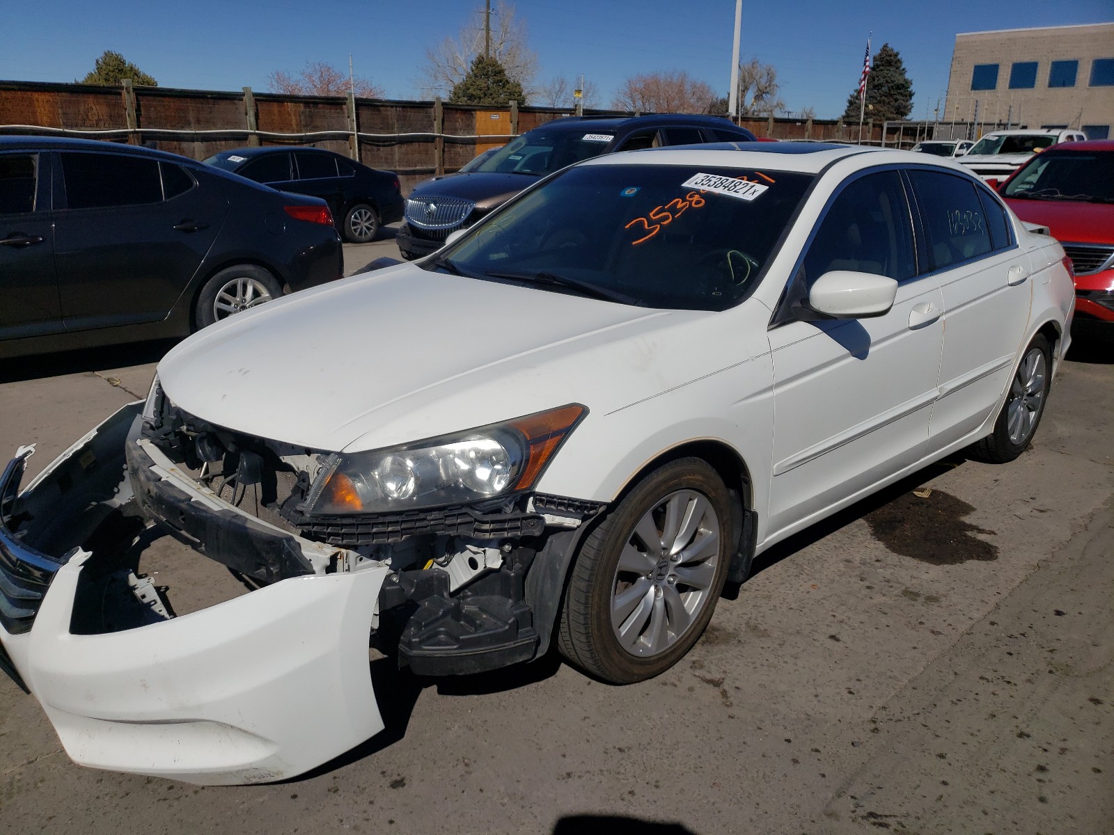 Photo 2 from auction – 2012 HONDA ACCORD EXL with VIN 1HGCP2F87CA127278