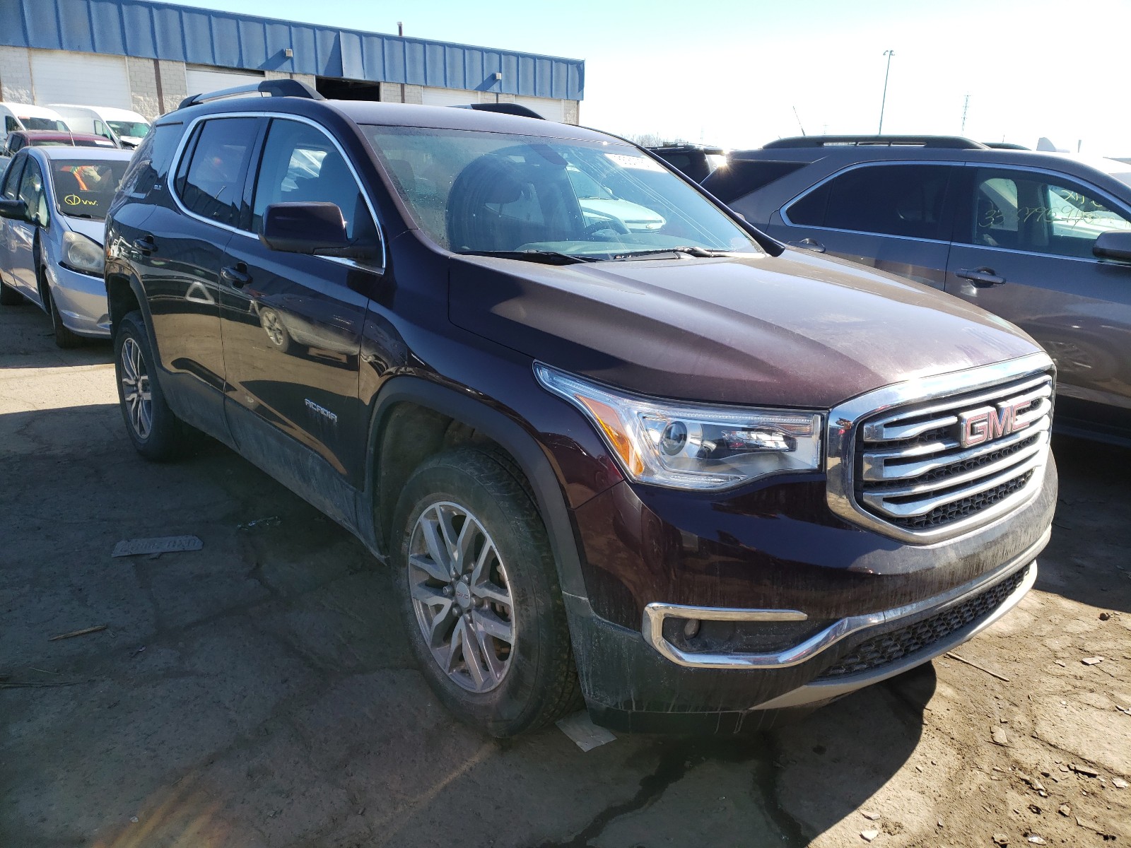 Photo 1 from auction – 2018 GMC ACADIA SLE with VIN 1GKKNLLS8JZ123605