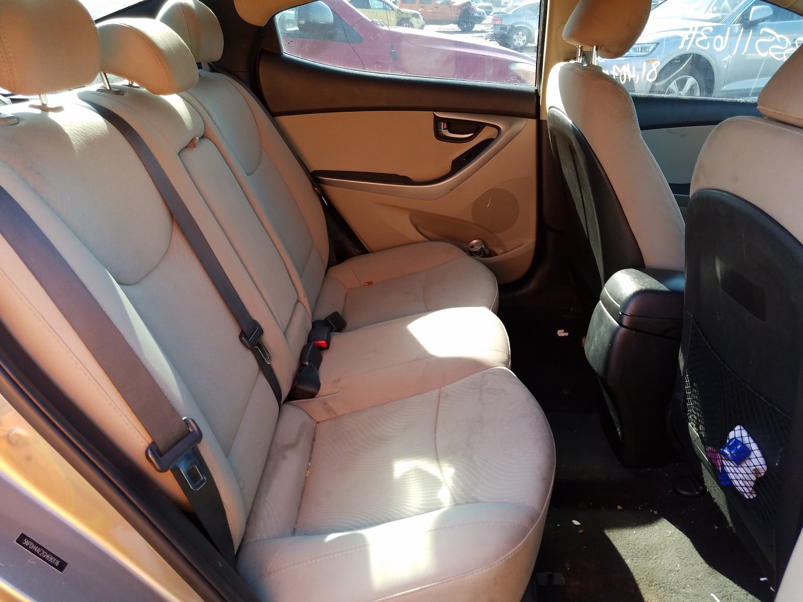 Photo 6 from auction – 2016 HYUNDAI ELANTRA SE with VIN 5NPDH4AE2GH690116