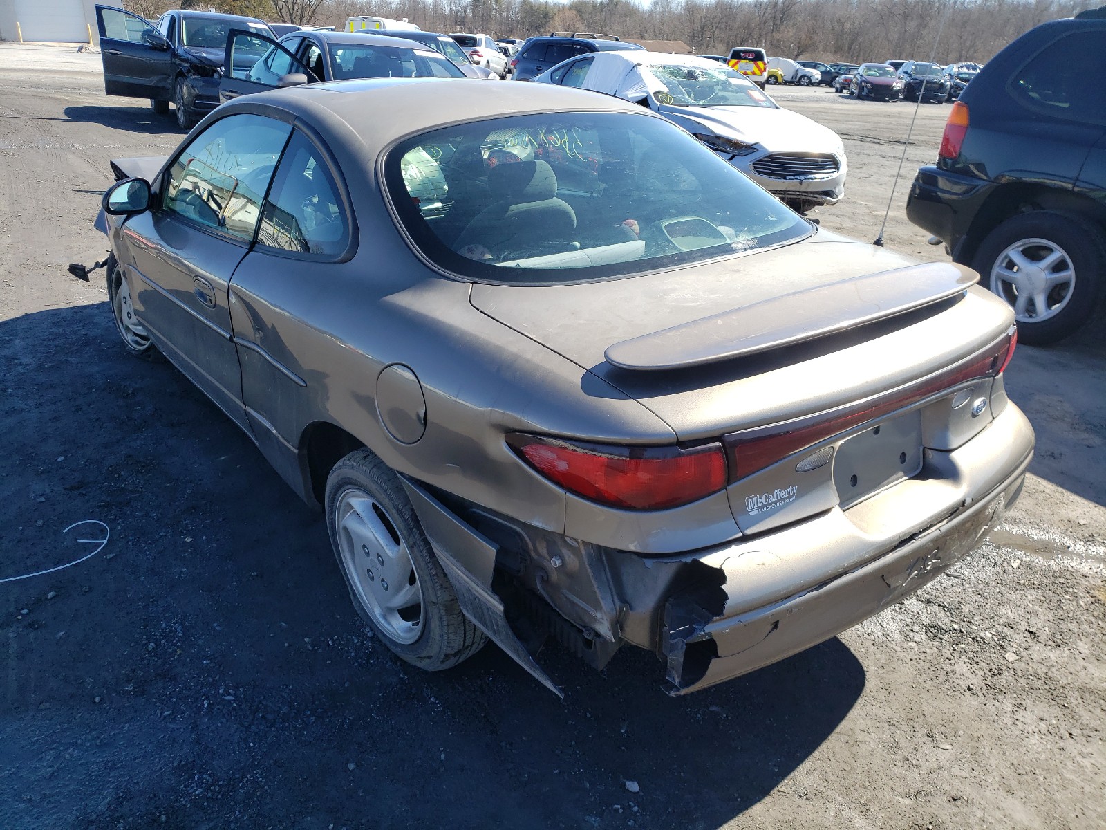 Photo 3 from auction – 2001 FORD ESCORT ZX2 with VIN 3FAFP11301R133577