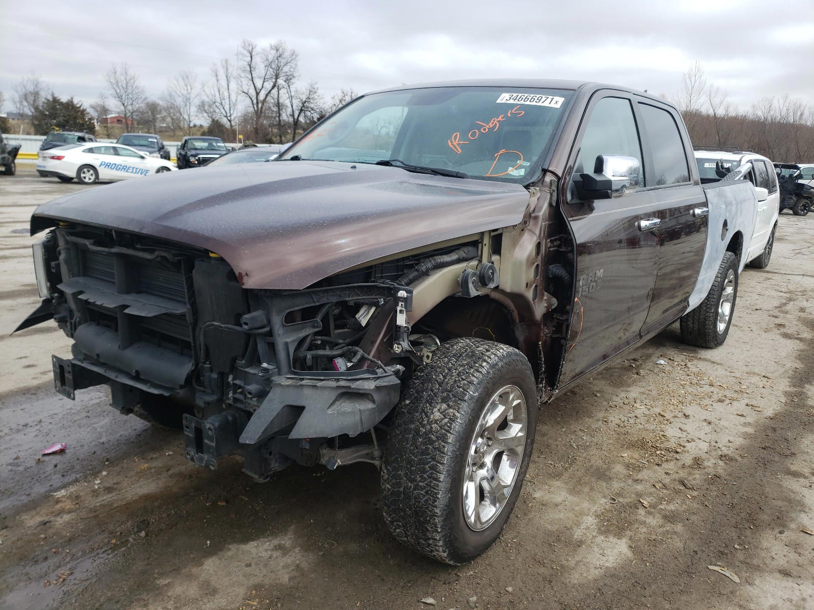 Photo 2 from auction – 2016 RAM 1500 LARAM with VIN 1C6RR7VT8FS653303