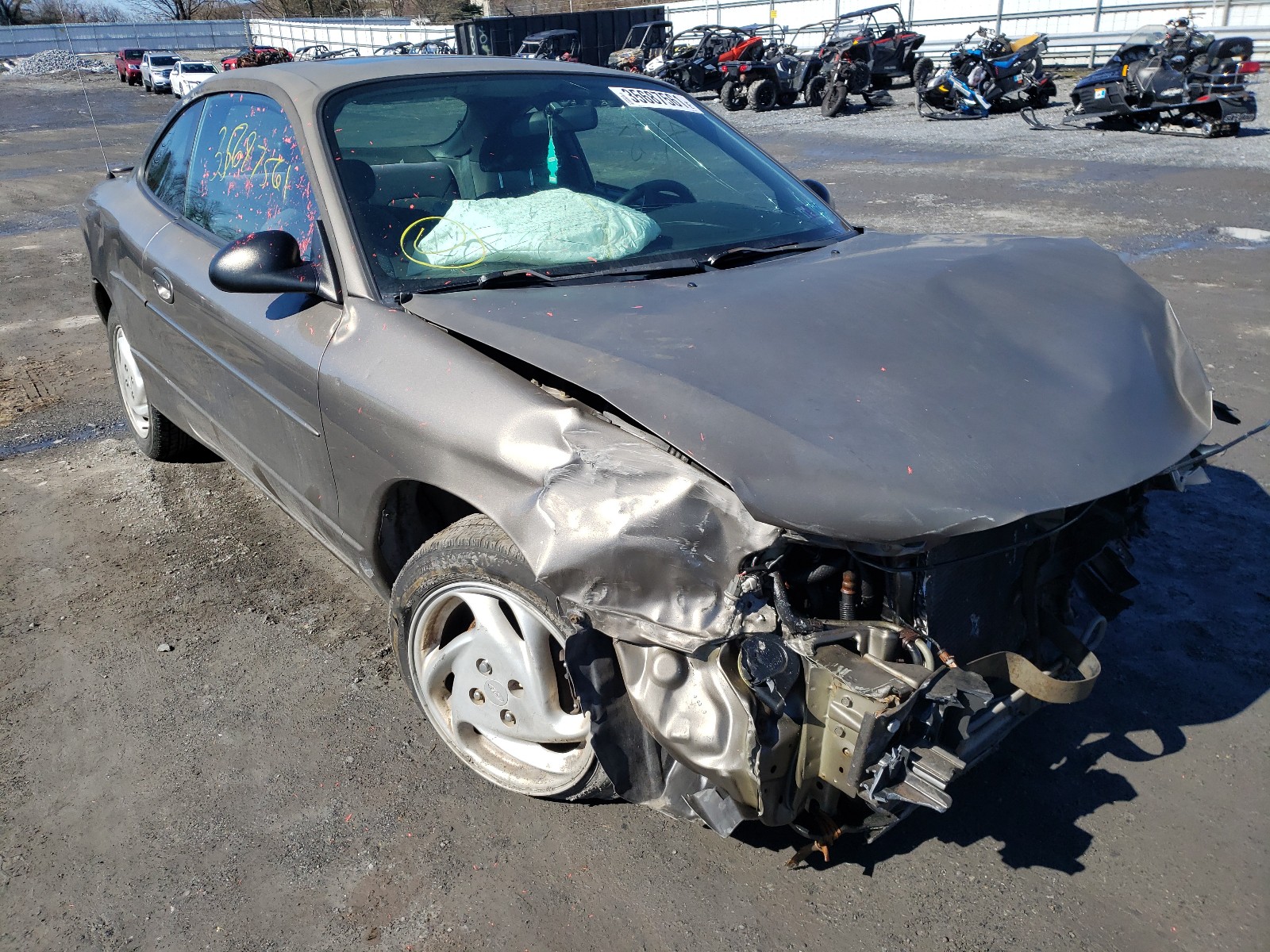 Photo 1 from auction – 2001 FORD ESCORT ZX2 with VIN 3FAFP11301R133577