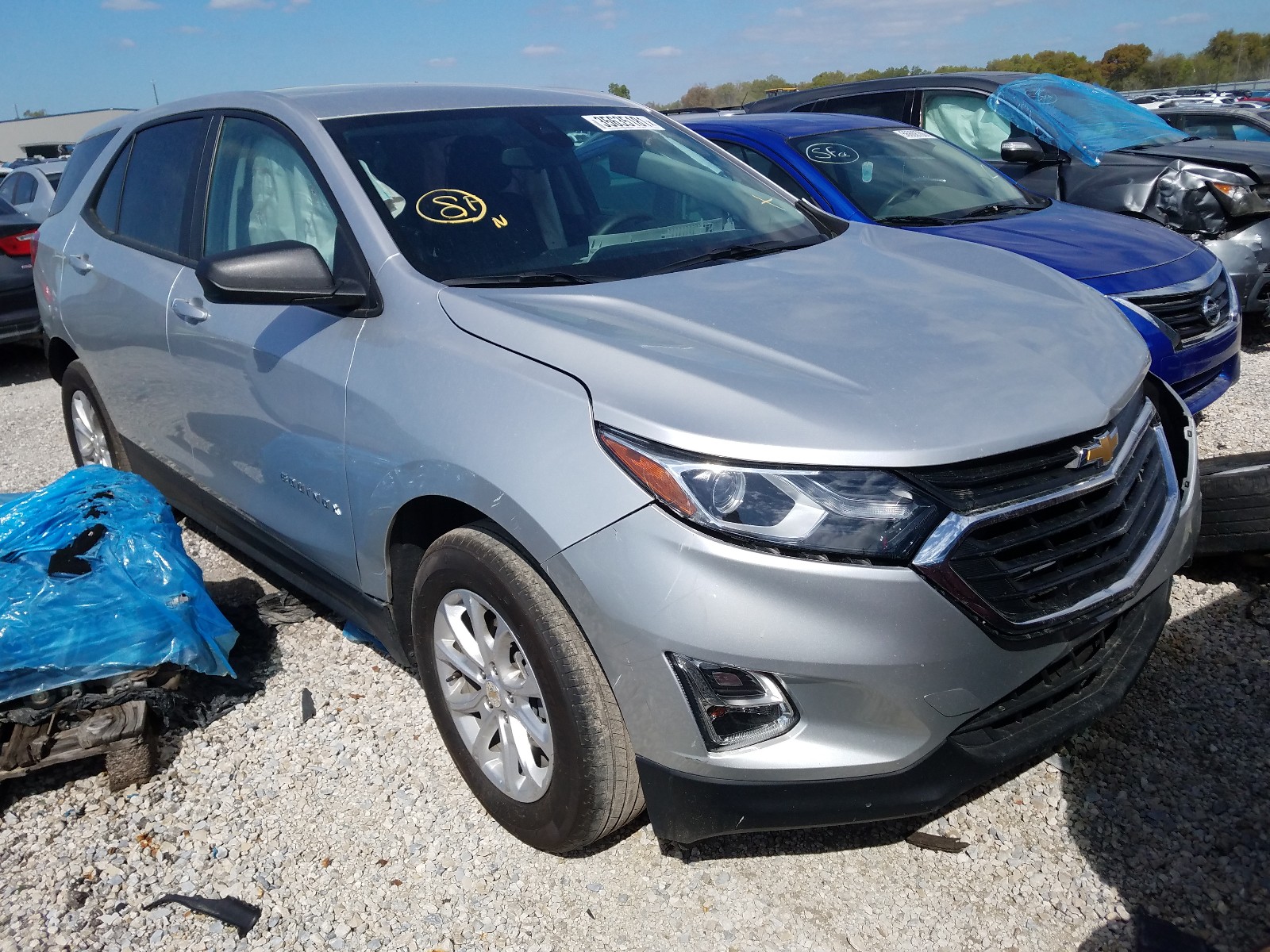 Photo 1 from auction – 2020 CHEVROLET EQUINOX LS with VIN 3GNAXHEV5LS592325