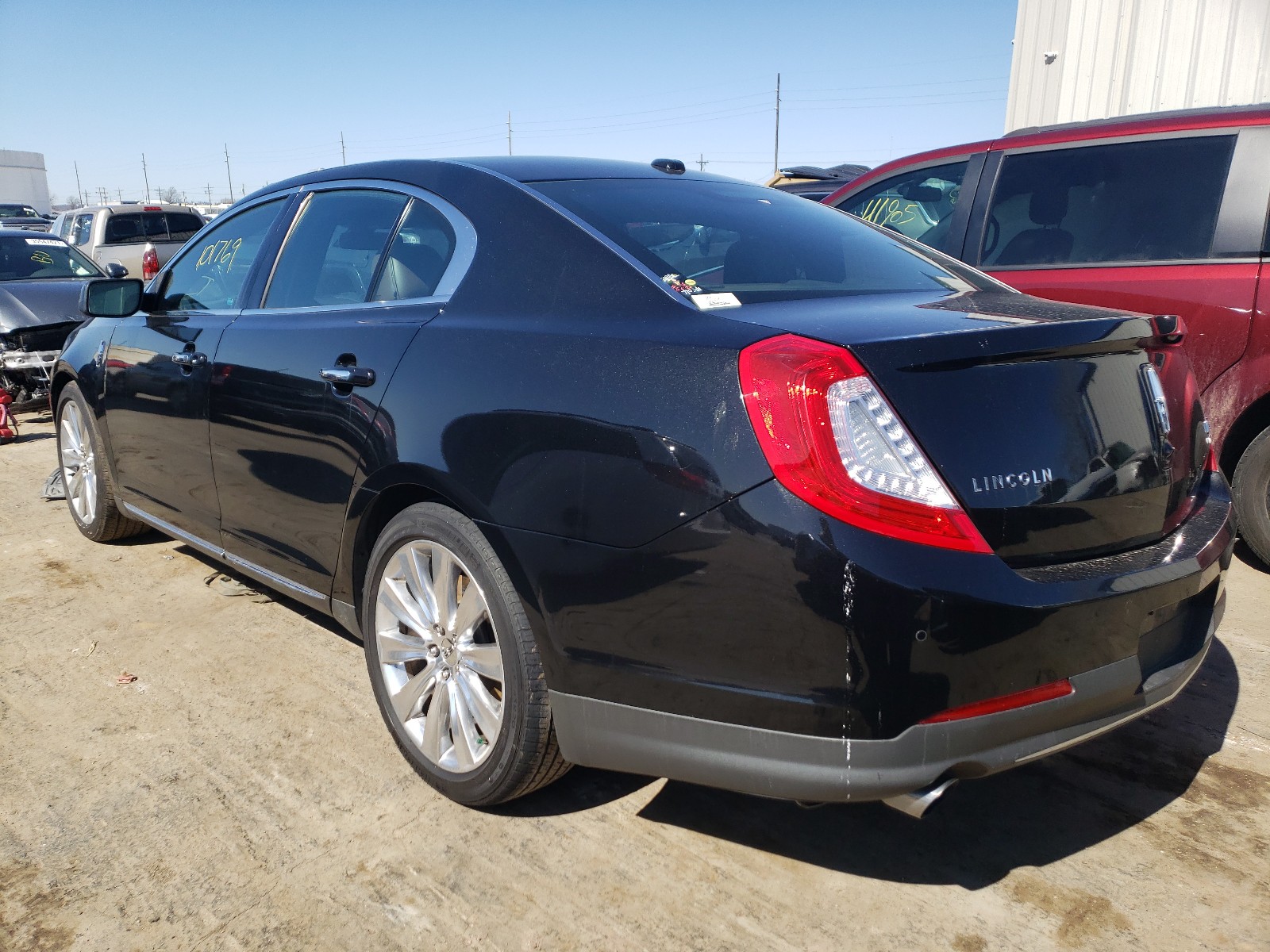 Photo 3 from auction – 2013 LINCOLN MKS with VIN 1LNHL9FT5DG608315