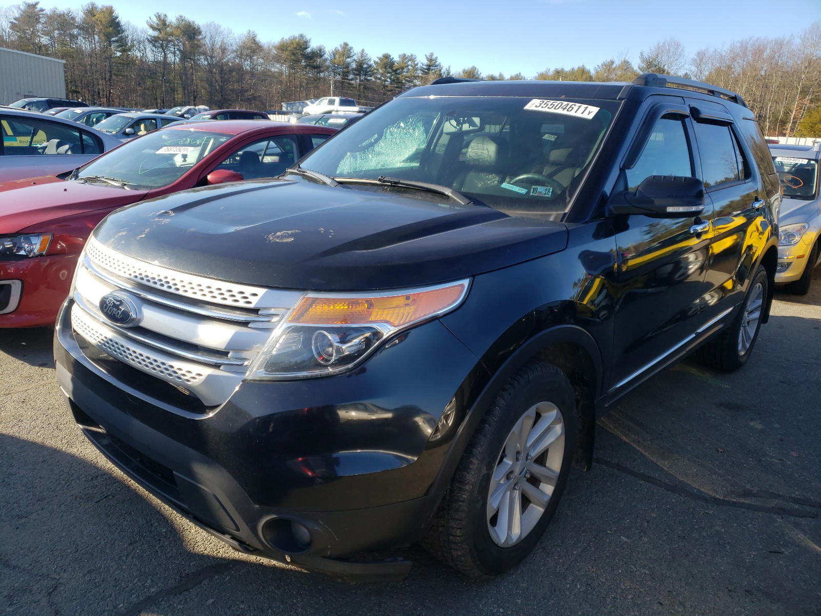 Photo 2 from auction – 2015 FORD EXPLORER X with VIN 1FM5K8D8XFGA17432