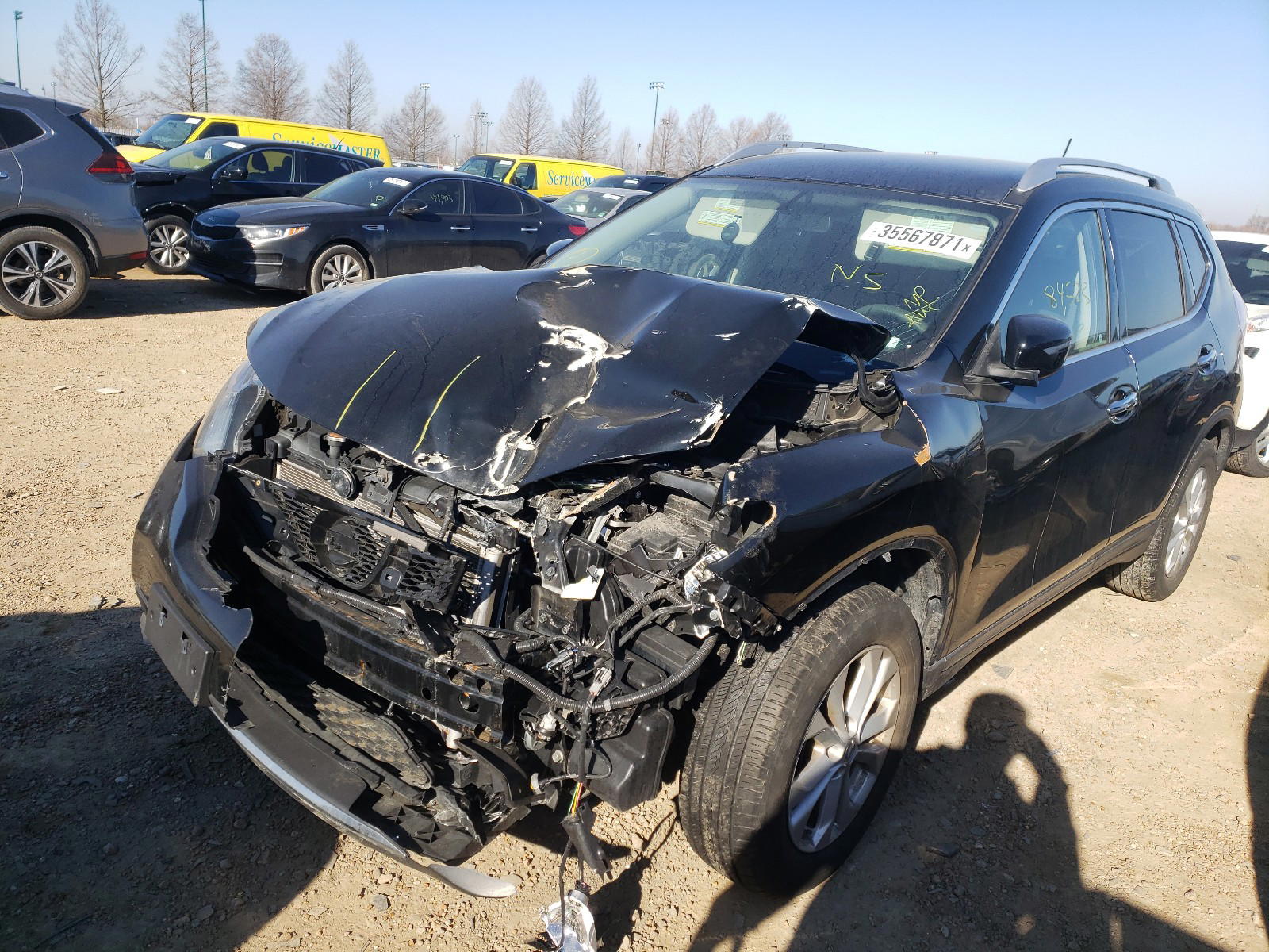 Photo 2 from auction – 2015 NISSAN ROGUE S with VIN KNMAT2MT1FP529503